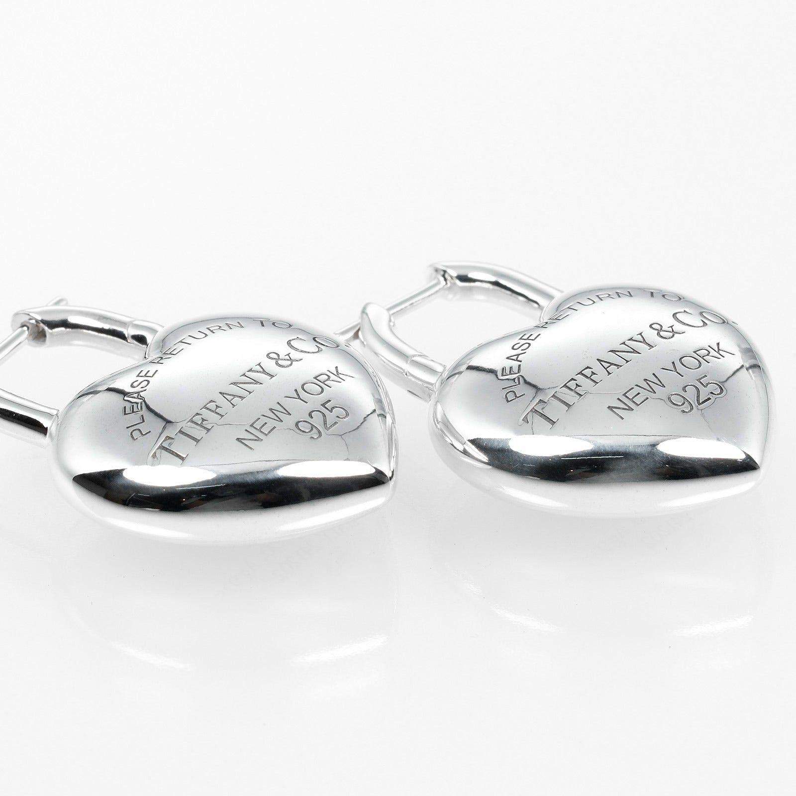 Tiffany & Co. Tiffany & Co Full heart earring Size ONE SIZE - 4 Thumbnail