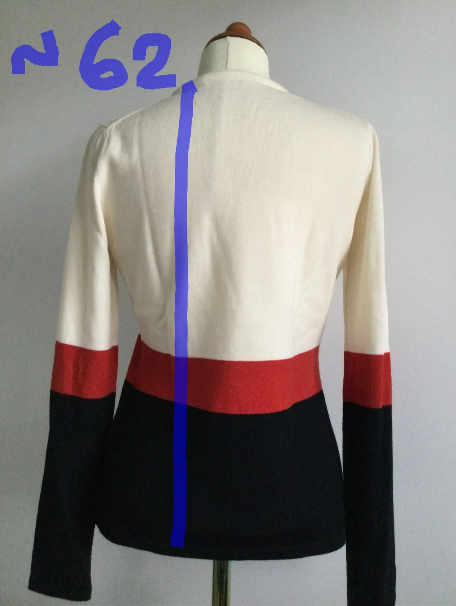 Hugo Boss Hugo Boss Faye Colorblock Virgin Wool Sweater Sweater Size M / US 6-8 / IT 42-44 - 6 Thumbnail