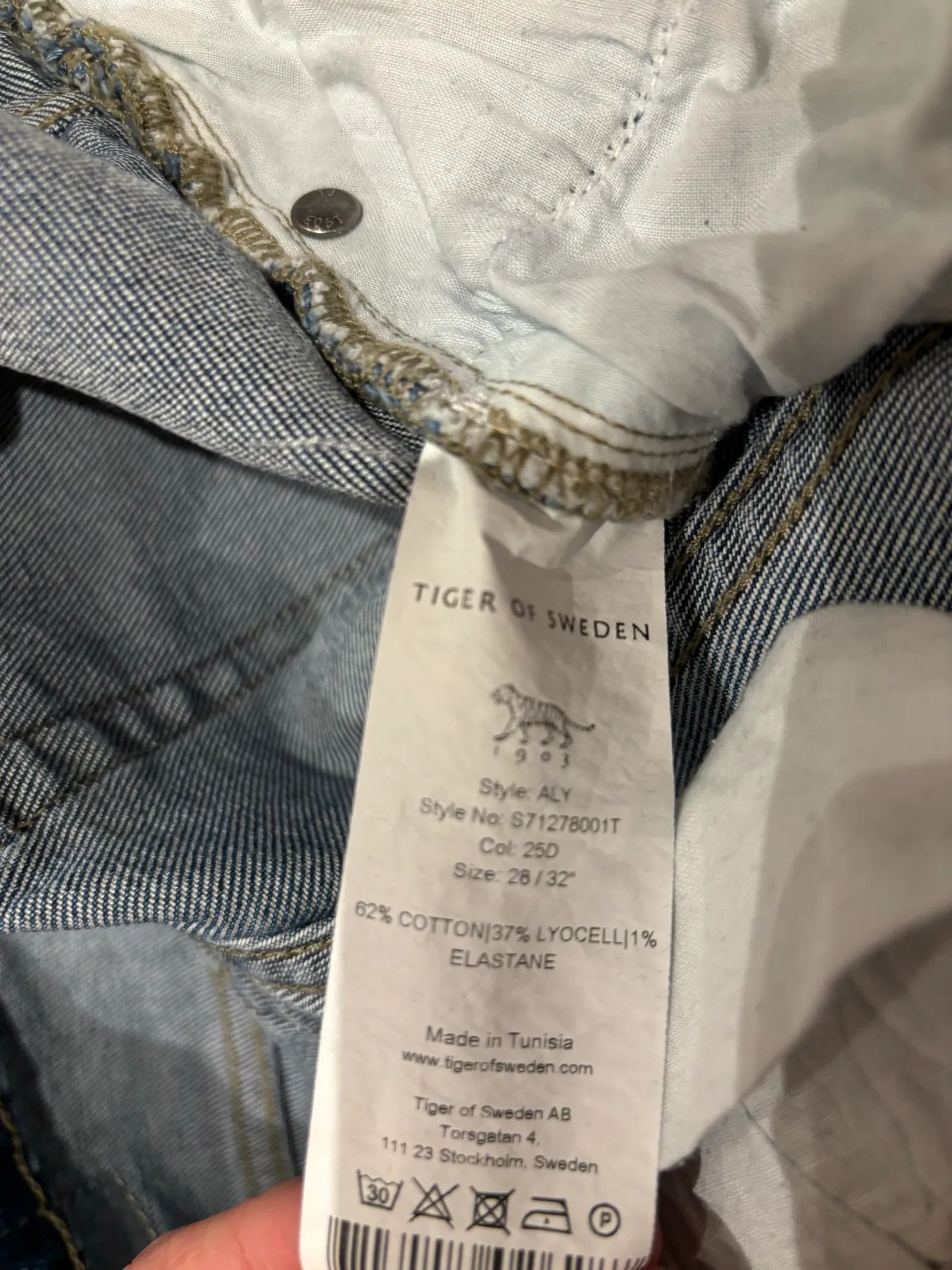 Tiger of Sweden Tiger of Sweden Aly Jeans Size 28" / US 6 / IT 42 - 3 Thumbnail