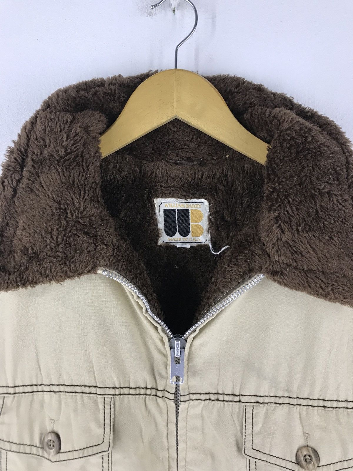 Vintage × William Barry Rare Vintage 50s-60s William Barry Talon Zipper Warm Jacket Size US M / EU 48-50 / 2 - 6 Thumbnail