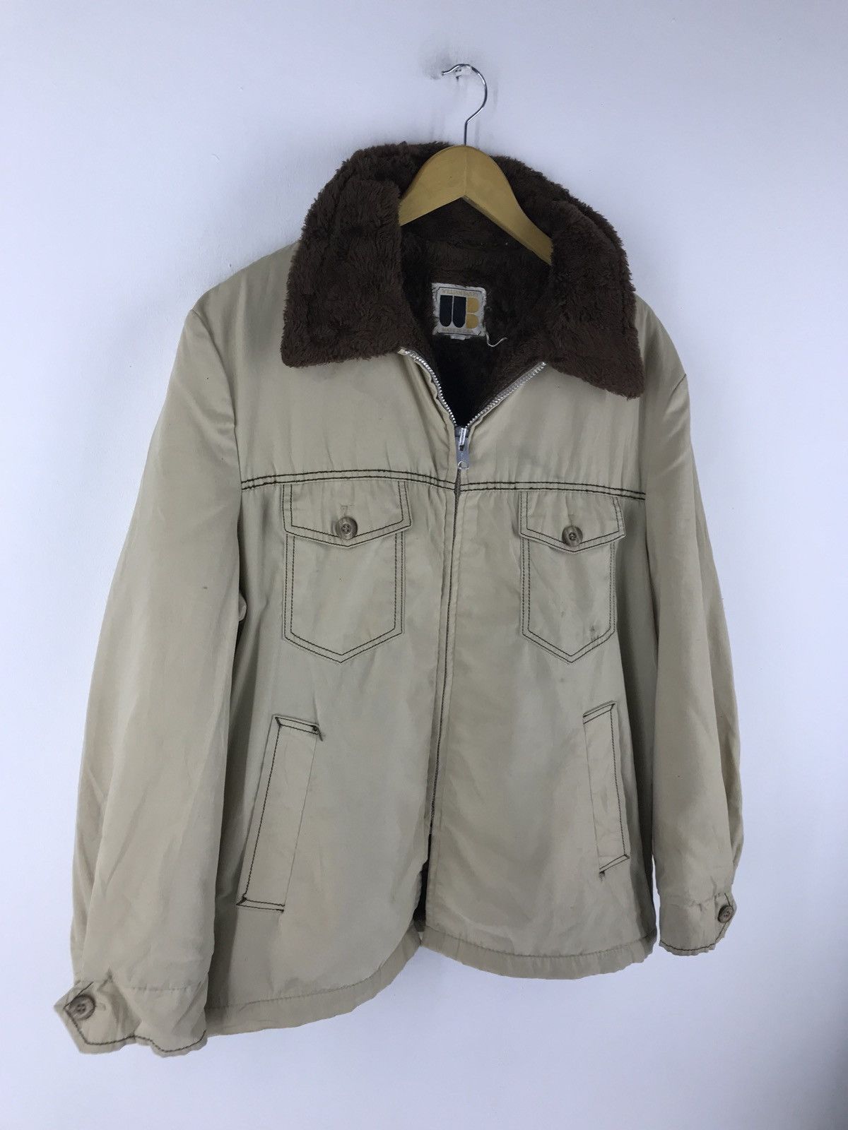 Vintage × William Barry Rare Vintage 50s-60s William Barry Talon Zipper Warm Jacket Size US M / EU 48-50 / 2 - 3 Thumbnail