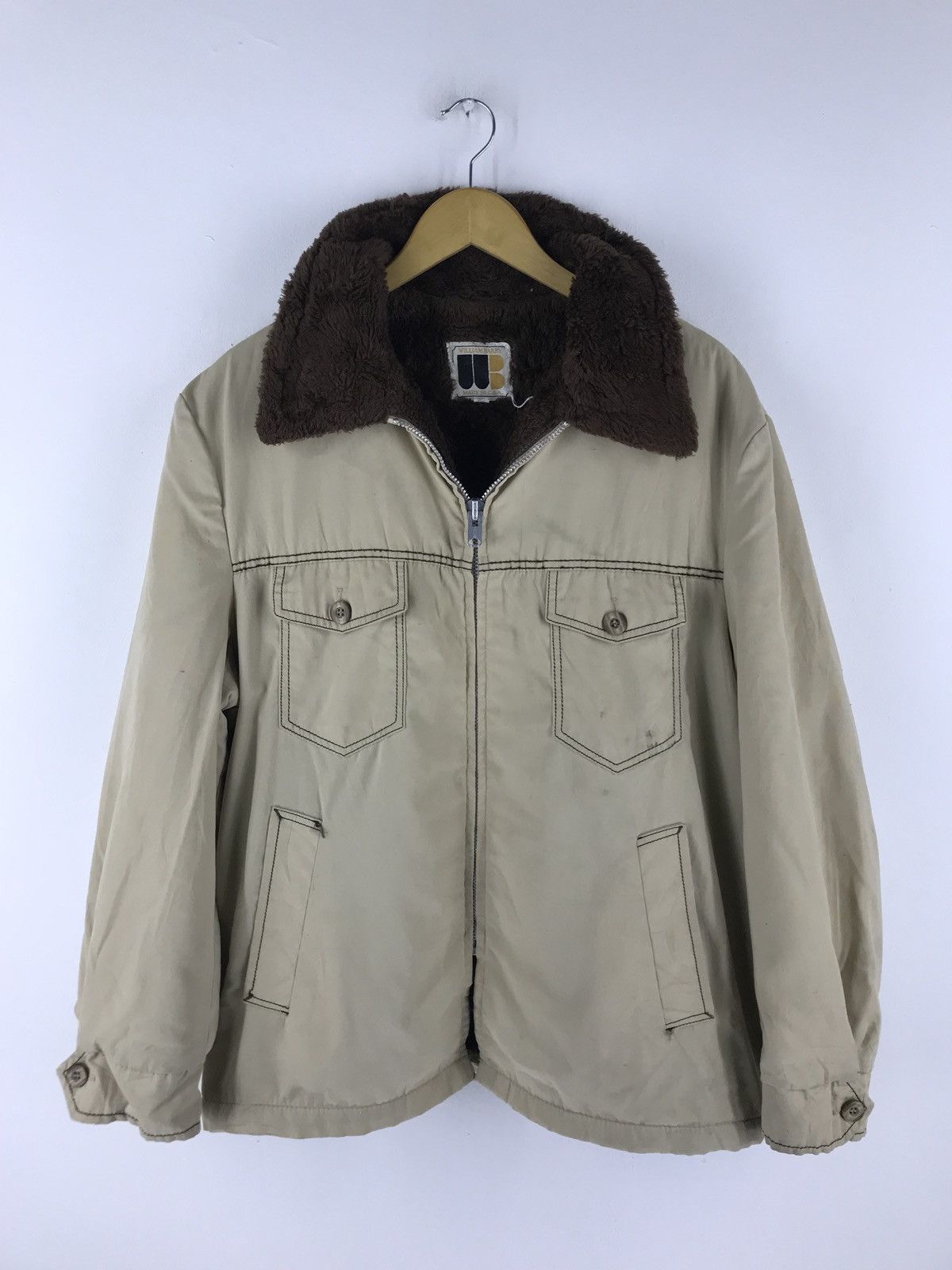 Vintage × William Barry Rare Vintage 50s-60s William Barry Talon Zipper Warm Jacket Size US M / EU 48-50 / 2 - 1 Thumbnail