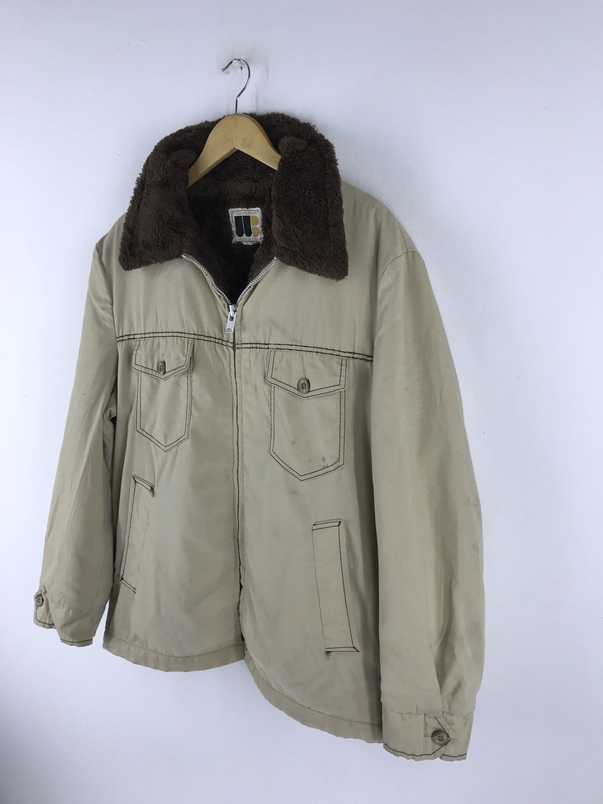 Vintage × William Barry Rare Vintage 50s-60s William Barry Talon Zipper Warm Jacket Size US M / EU 48-50 / 2 - 2 Thumbnail