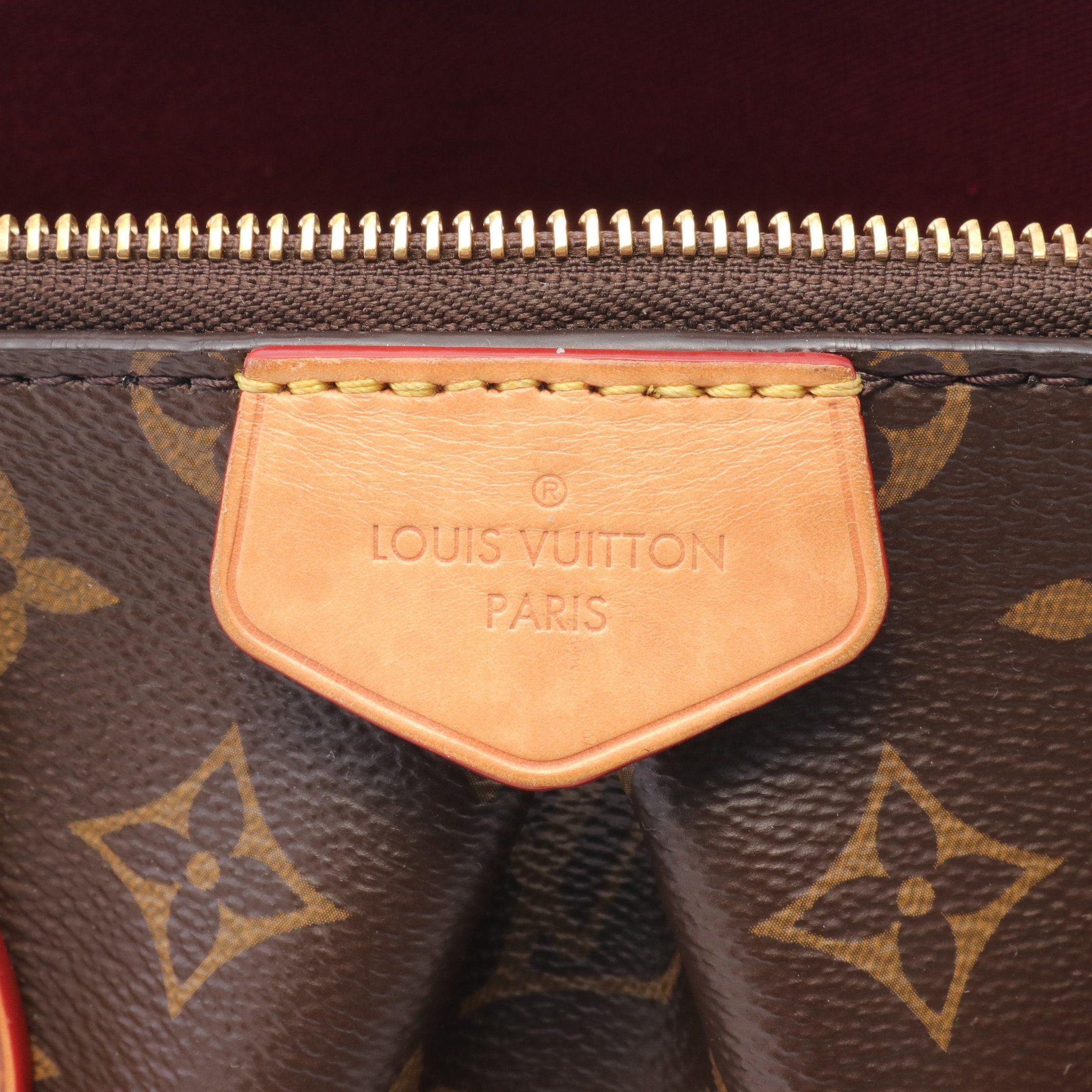 Louis Vuitton Louis Vuitton Boesi Nm Pm Monogram Handbag Leather Brown Size ONE SIZE - 4 Thumbnail