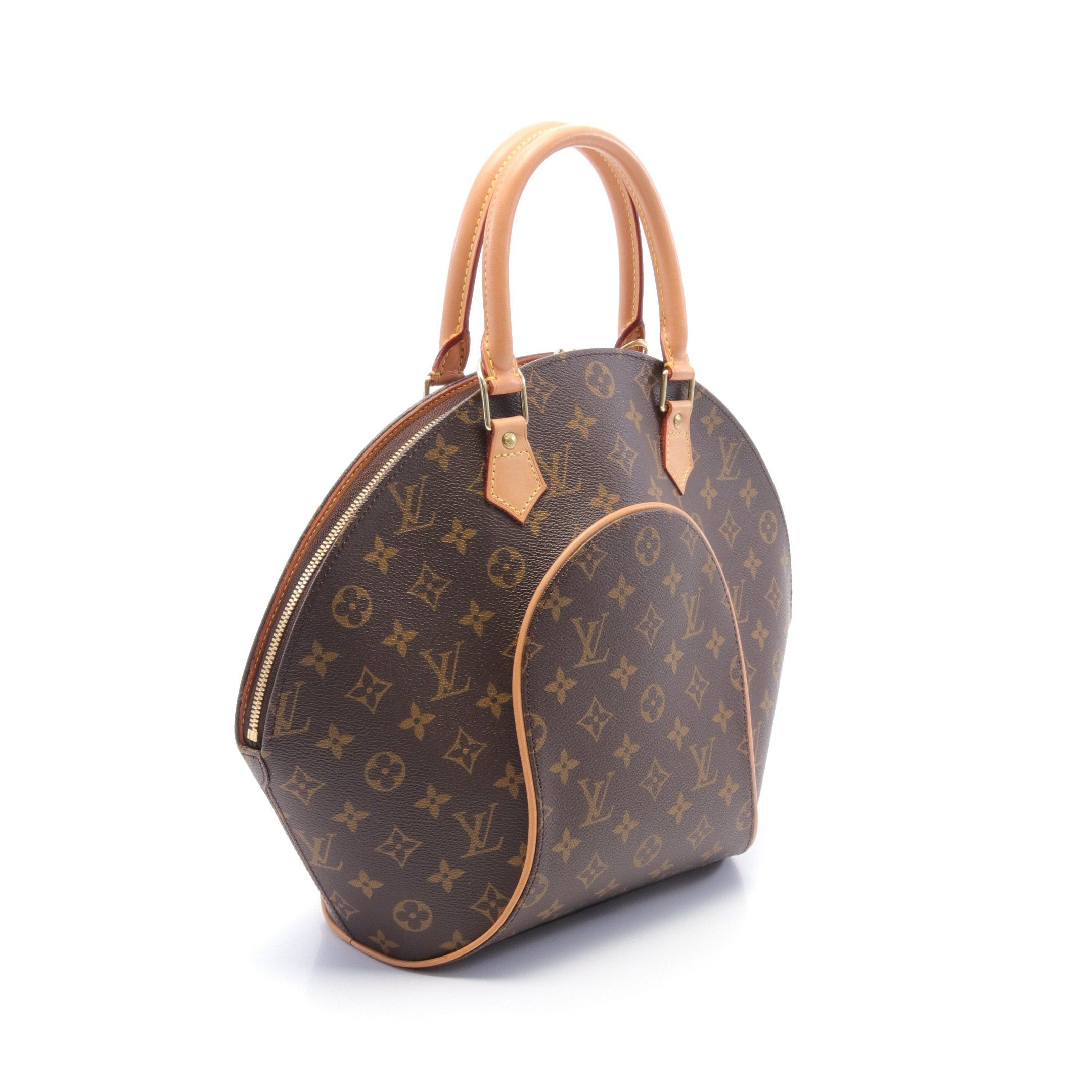 Louis Vuitton Louis Vuitton Ellipse Mm Monogram Handbag Leather Brown Size ONE SIZE - 2 Thumbnail