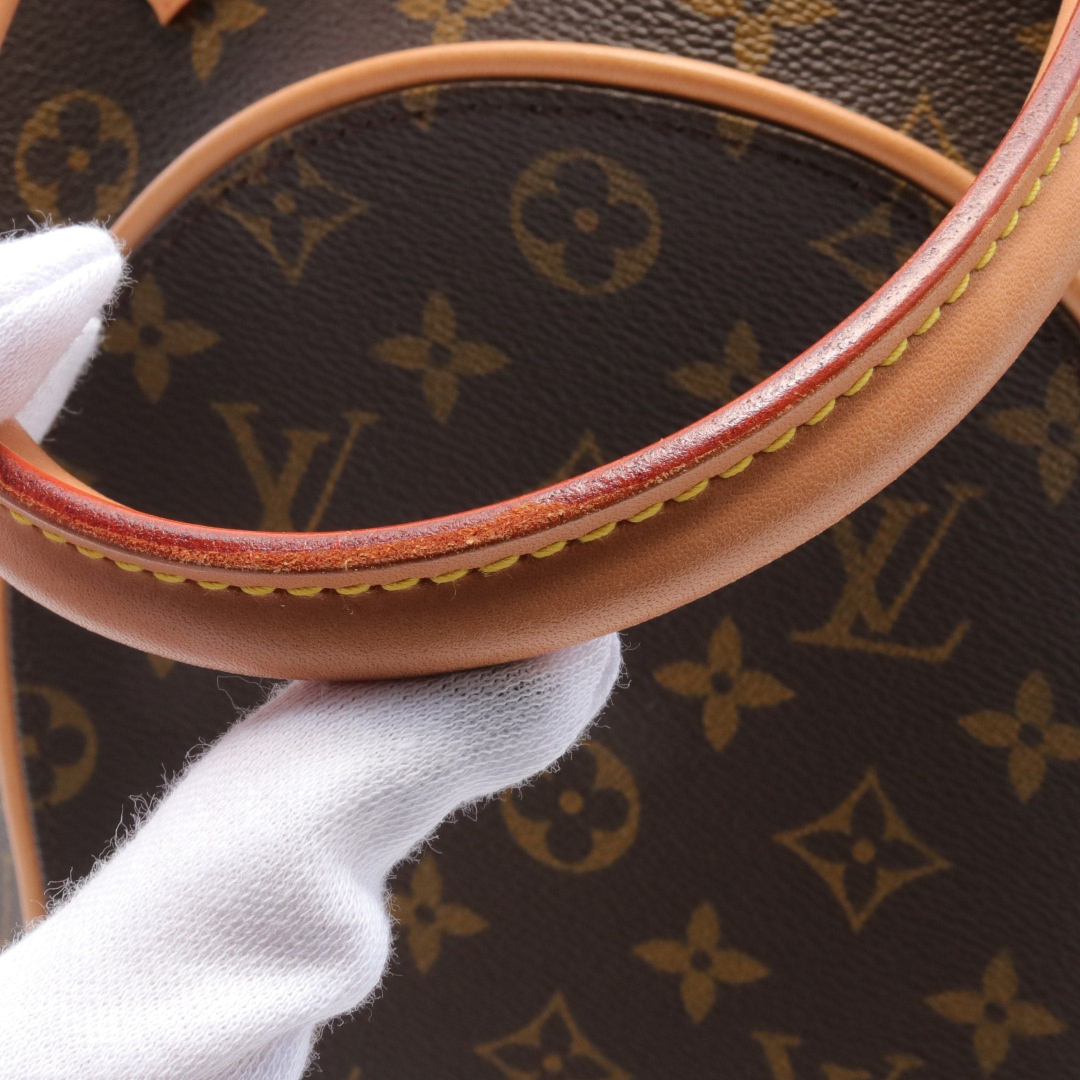 Louis Vuitton Louis Vuitton Ellipse Mm Monogram Handbag Leather Brown Size ONE SIZE - 7 Thumbnail