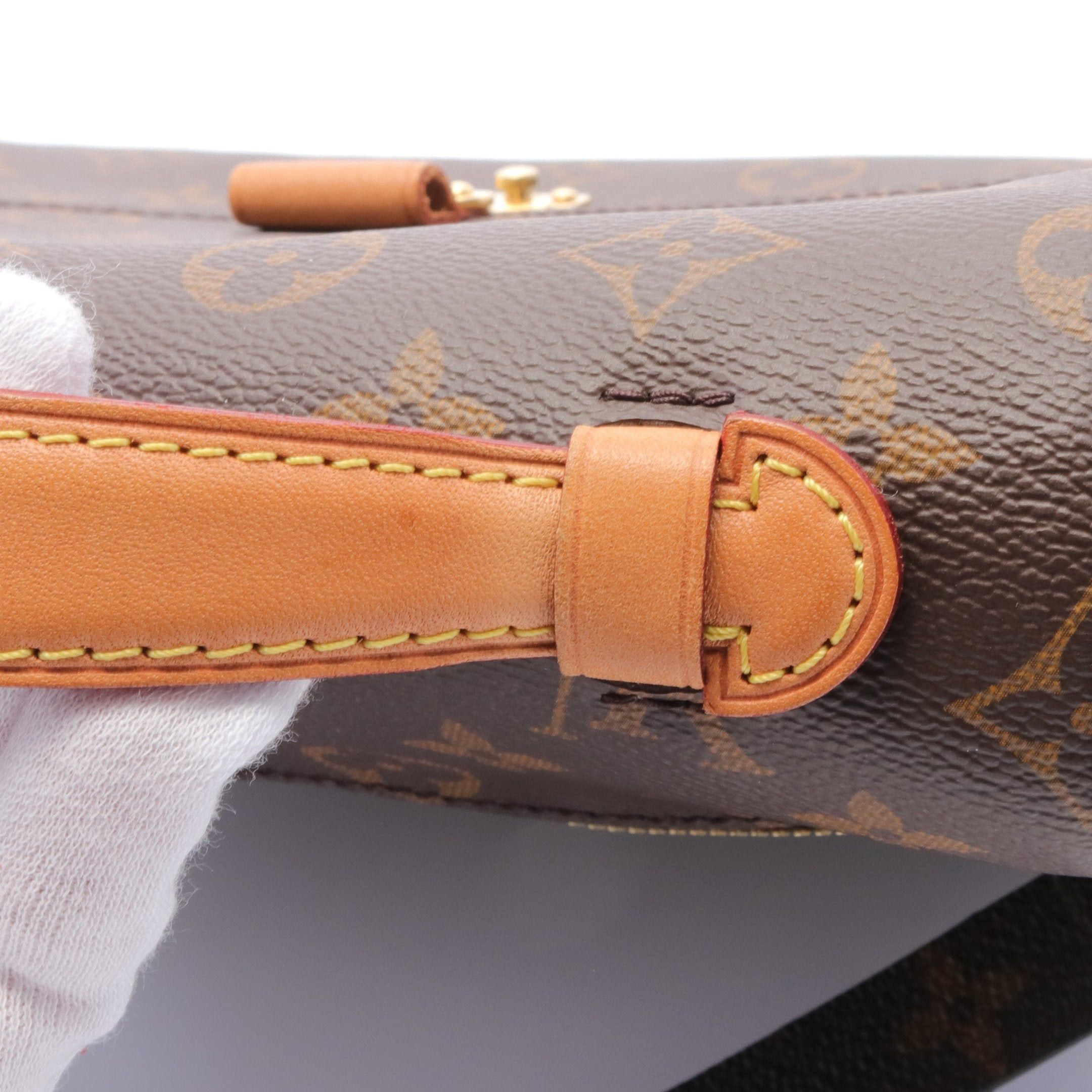Louis Vuitton Louis Vuitton Pochette Metis Mm Monogram Handbag Leather Brown Size ONE SIZE - 9 Thumbnail