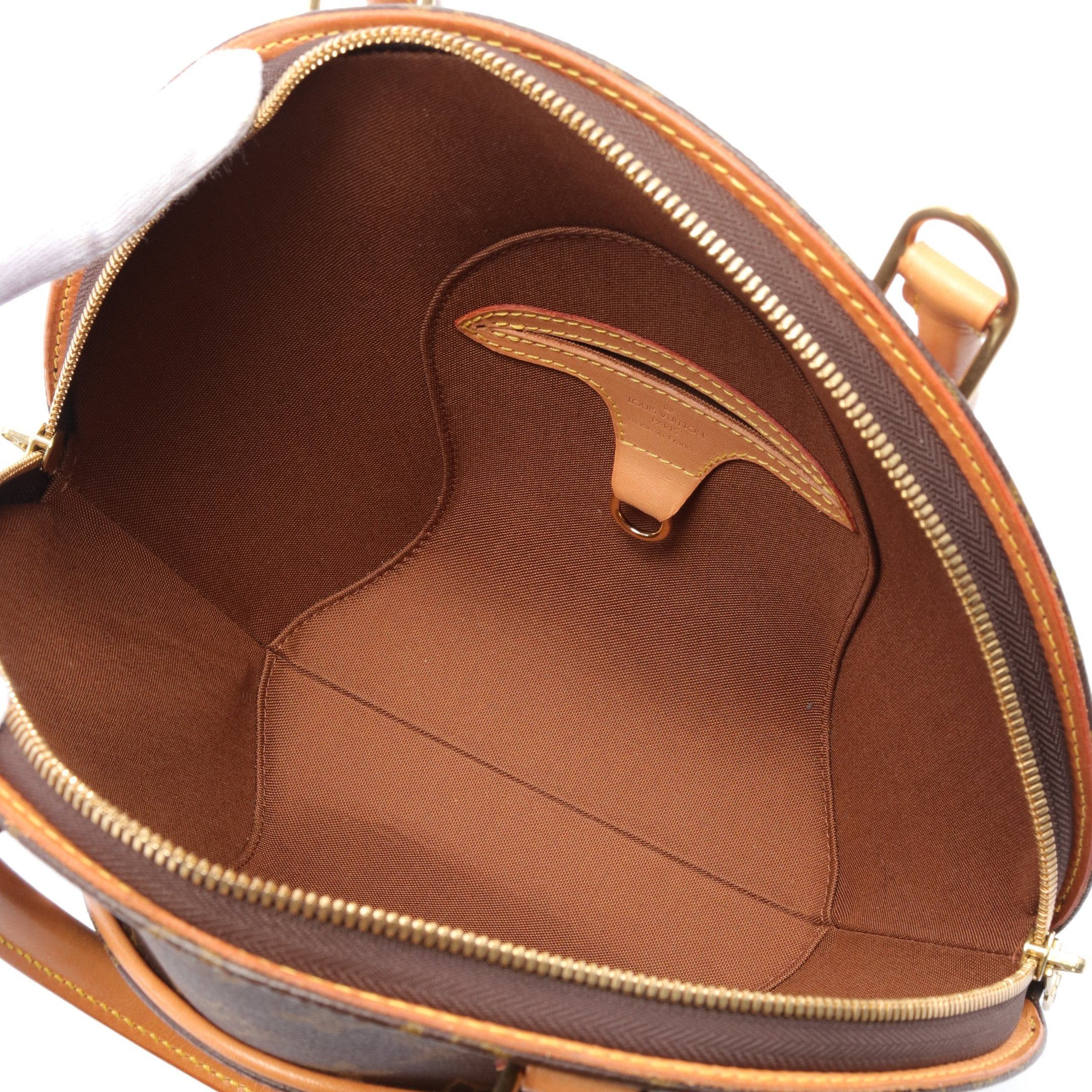 Louis Vuitton Louis Vuitton Ellipse Pm Monogram Handbag Leather Brown Size ONE SIZE - 3 Thumbnail