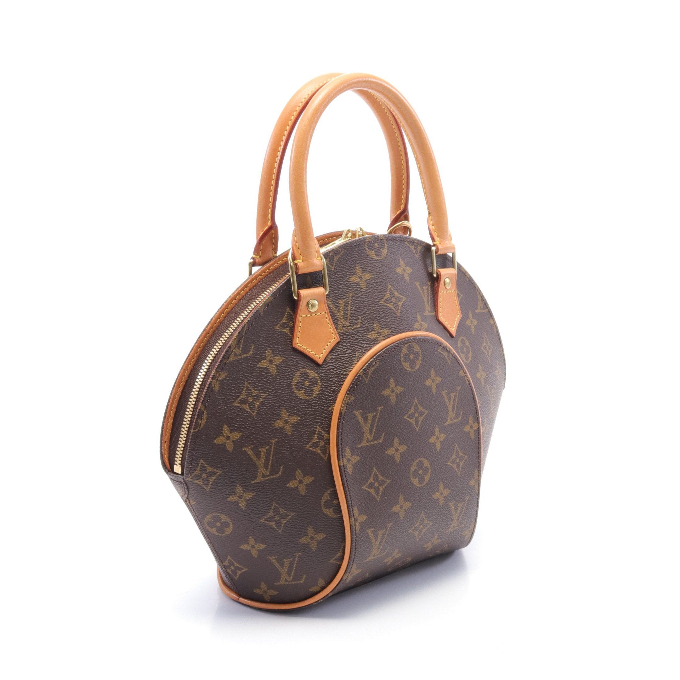 Louis Vuitton Louis Vuitton Ellipse Pm Monogram Handbag Leather Brown Size ONE SIZE - 2 Thumbnail