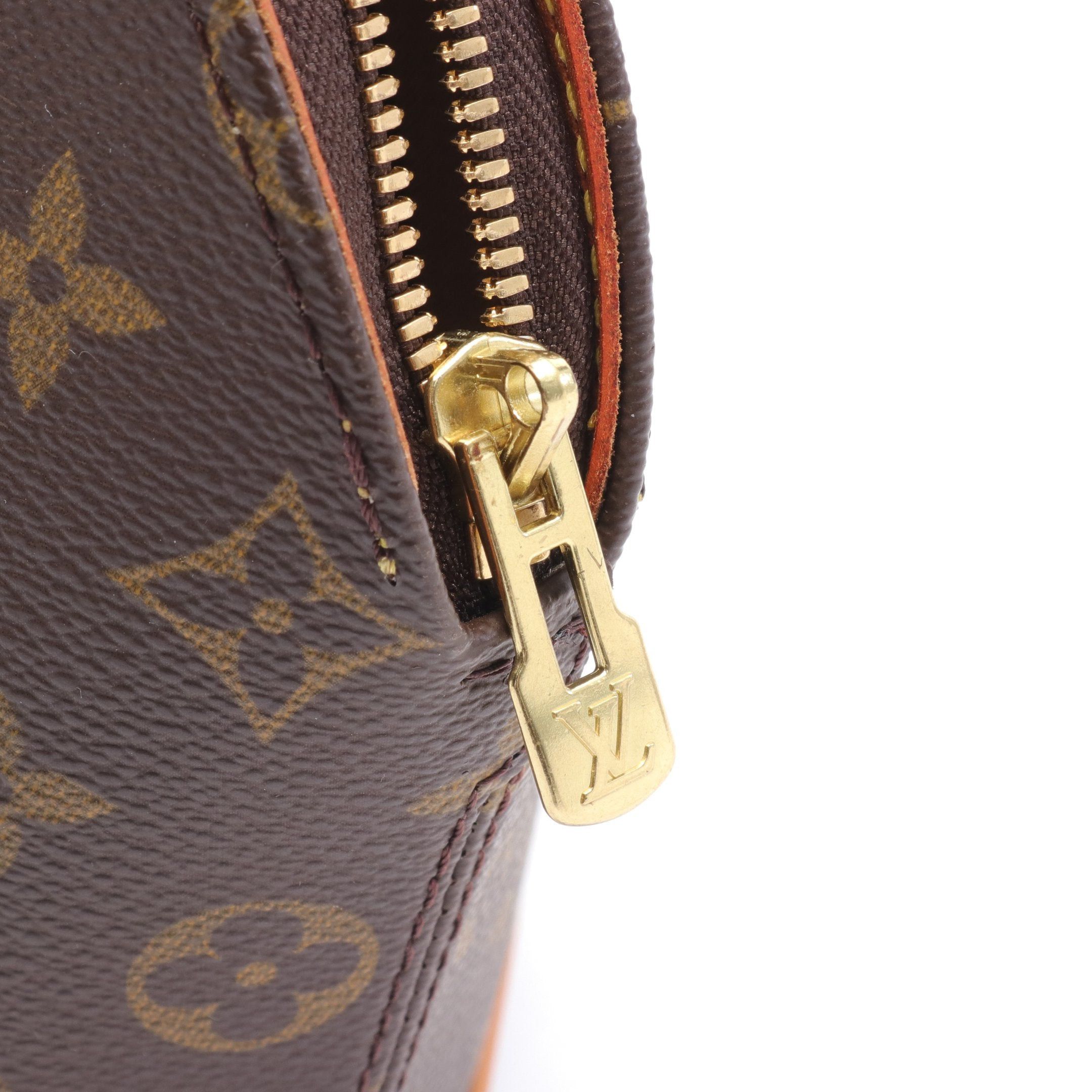 Louis Vuitton Louis Vuitton Ellipse Pm Monogram Handbag Leather Brown Size ONE SIZE - 7 Thumbnail