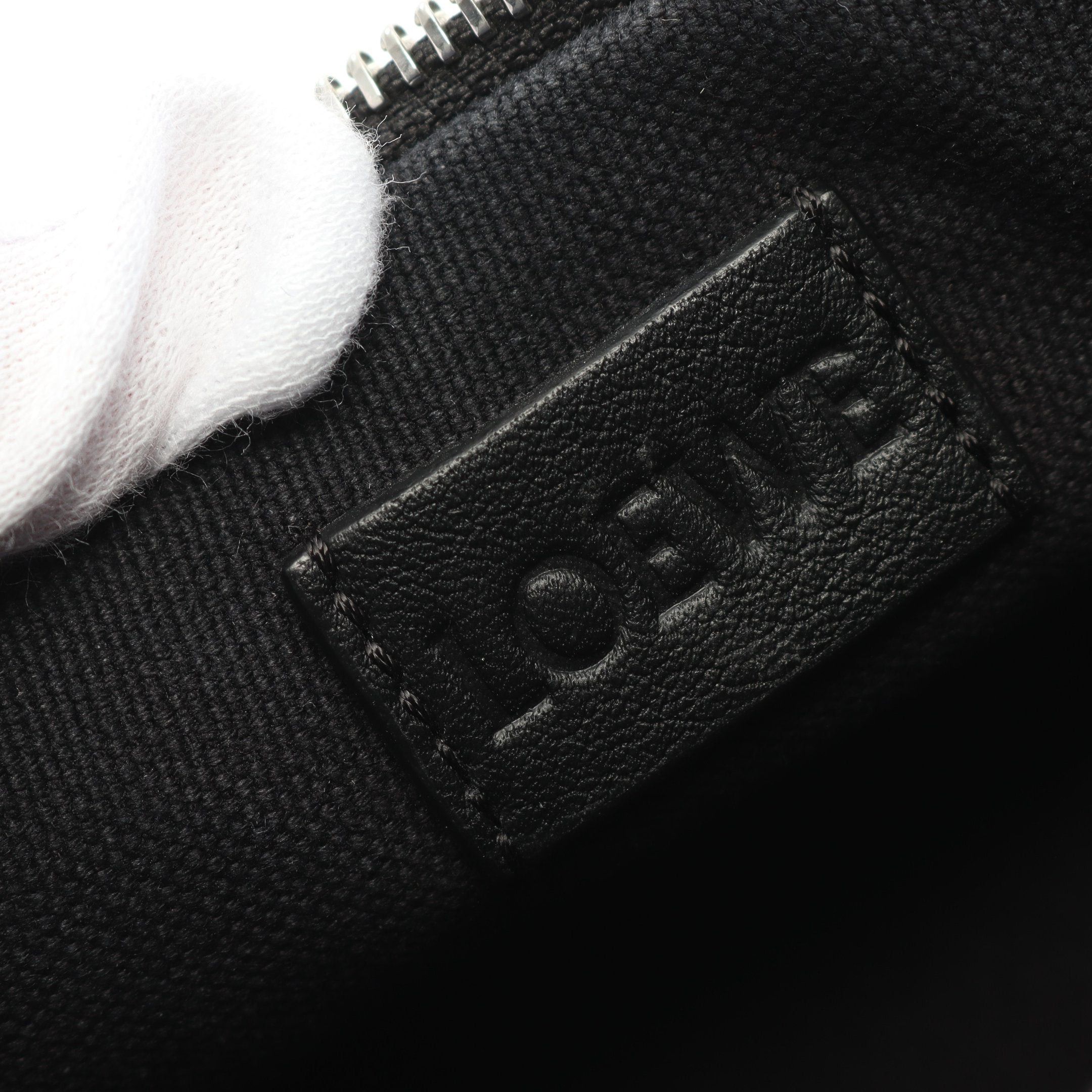 Loewe Loewe Anton Sling Anagram Body Bag Canvas Leather Dark Gray Black Size ONE SIZE - 5 Thumbnail