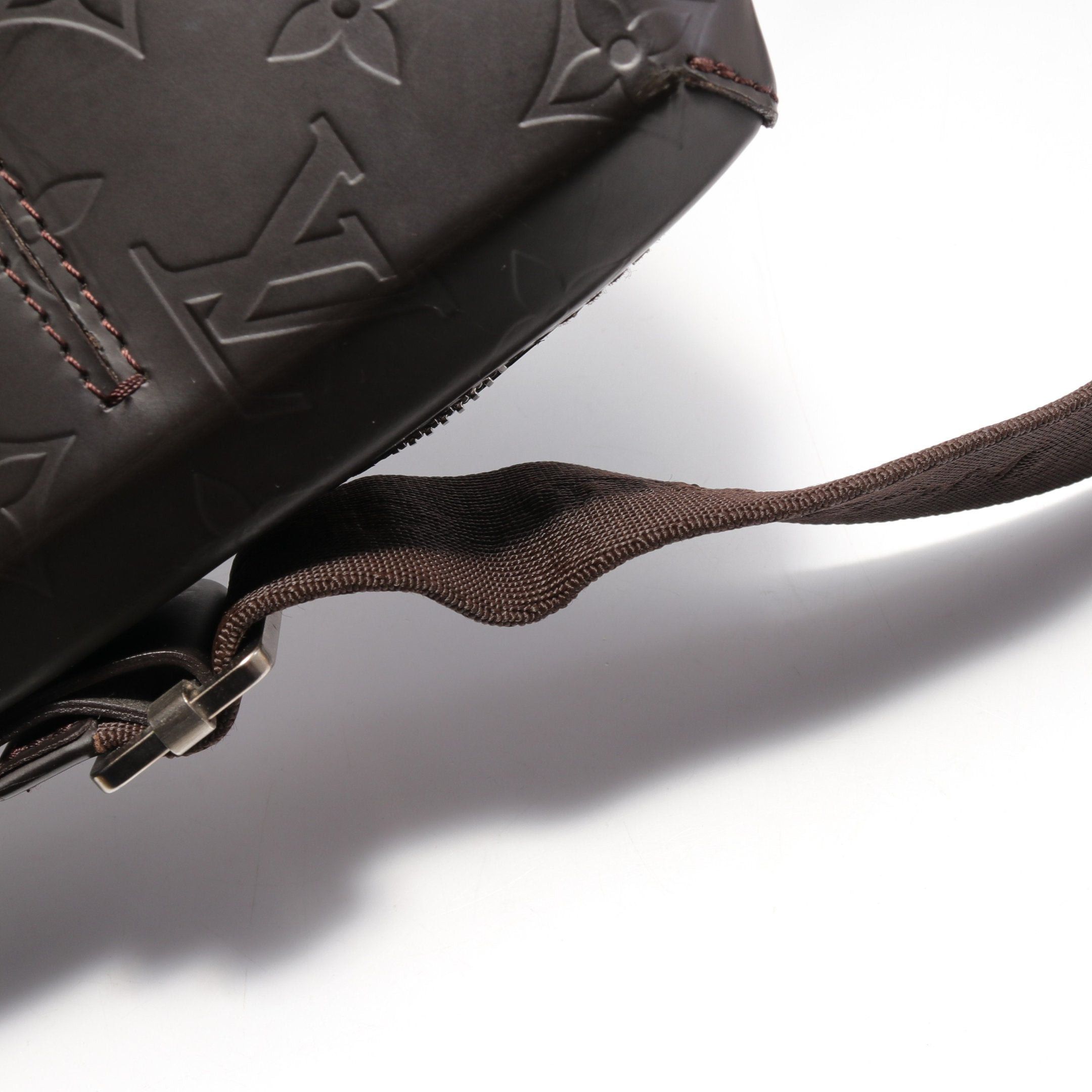 Louis Vuitton Louis Vuitton Bobby Monogram Glace Cafe Shoulder Bag Leather Dark Brown Size ONE SIZE - 12 Thumbnail