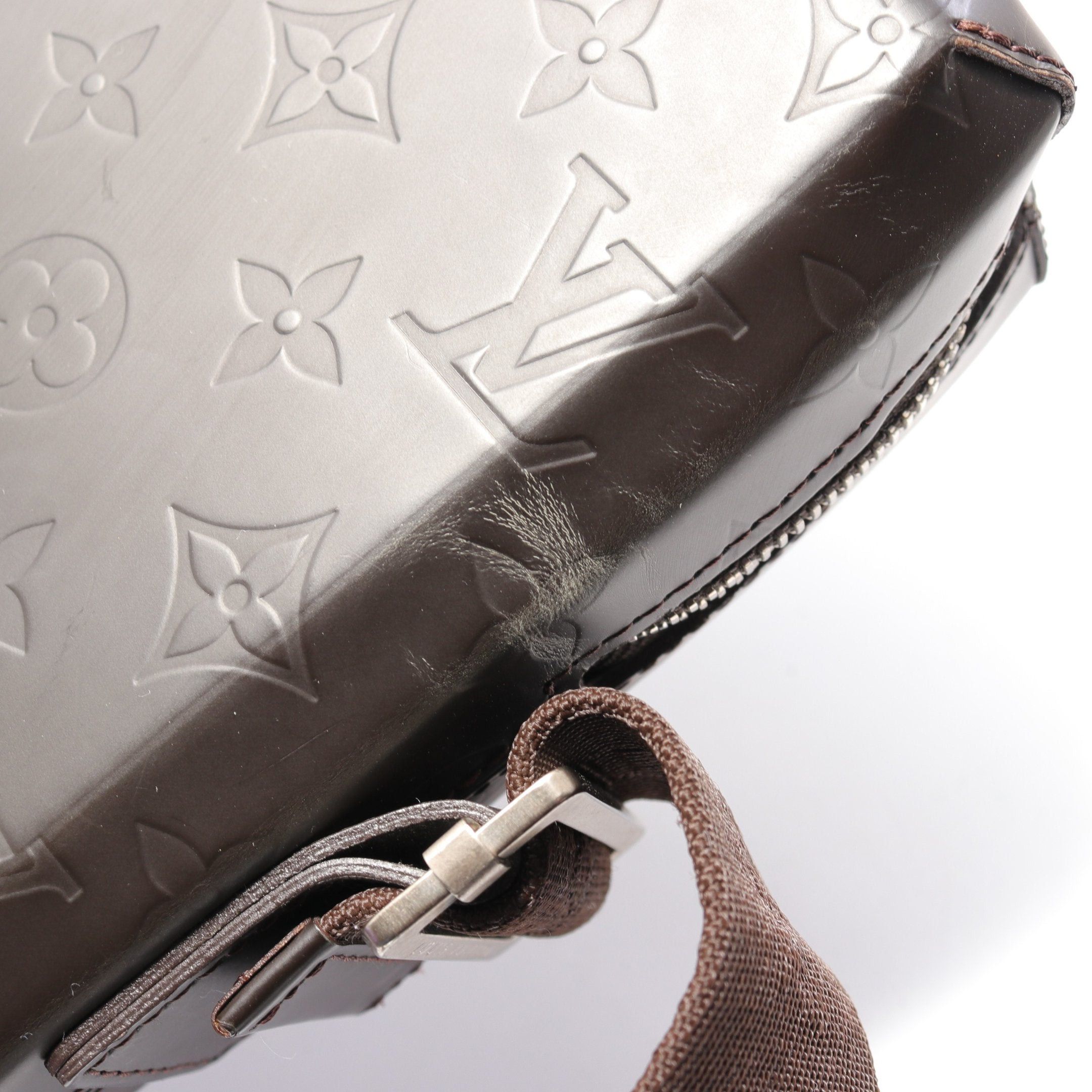 Louis Vuitton Louis Vuitton Bobby Monogram Glace Cafe Shoulder Bag Leather Dark Brown Size ONE SIZE - 6 Thumbnail