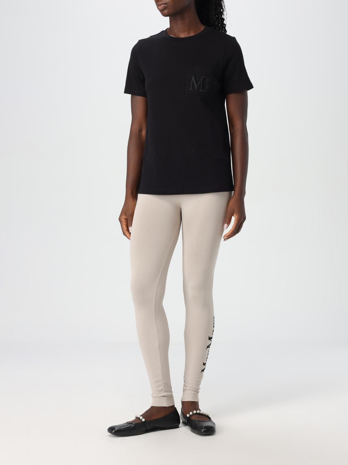 Max Mara Max Mara T-Shirt Woman Black Size S / US 4 / IT 40 - 2 Thumbnail