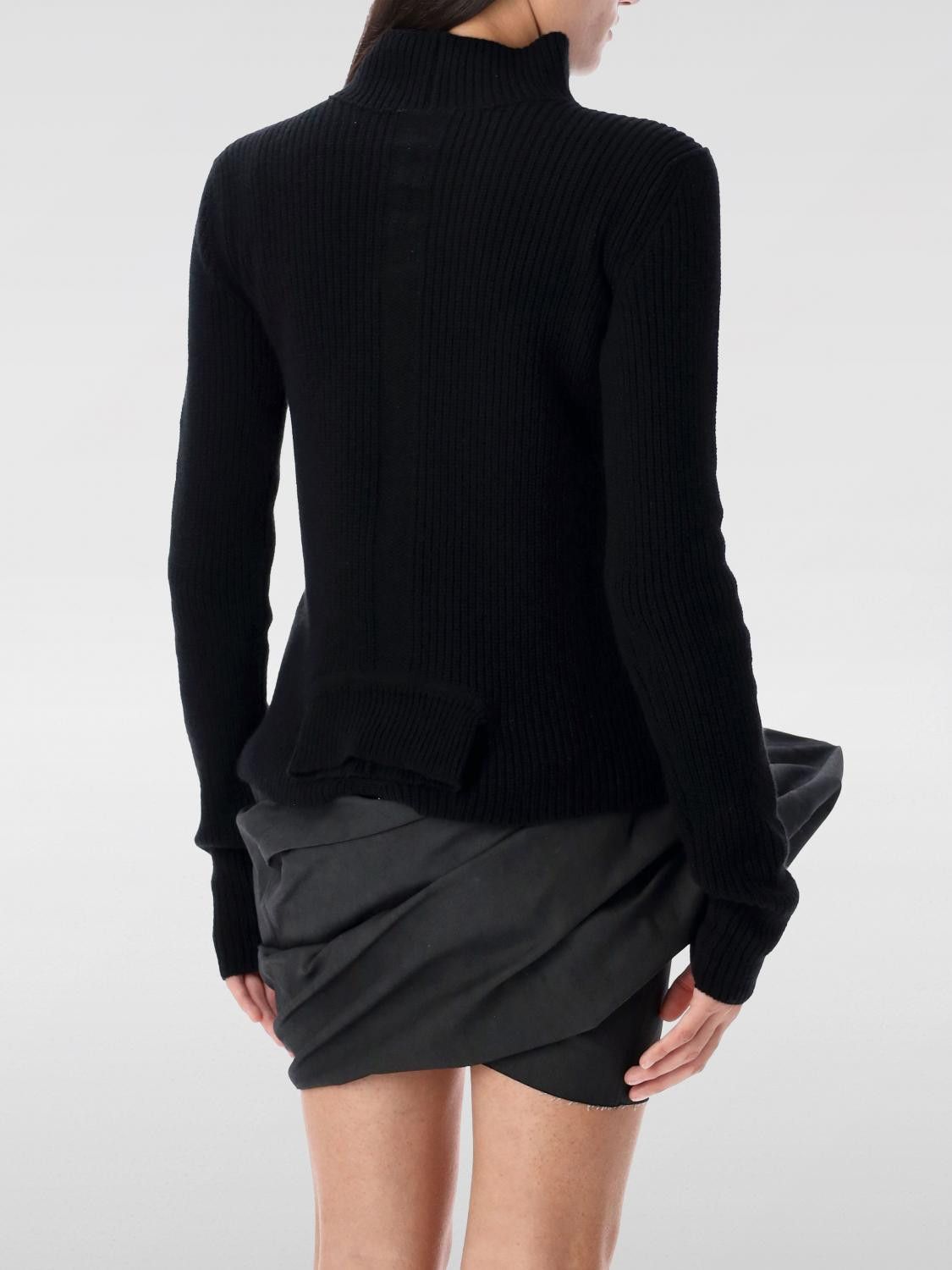Rick Owens Rick Owens Sweater Woman Black Size M / US 6-8 / IT 42-44 - 2 Thumbnail