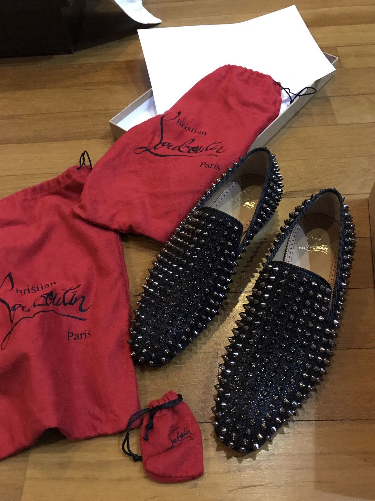 Christian Louboutin CHRISTIAN LOUBOUTIN THOMAS III Flat Veau Velours Grailed