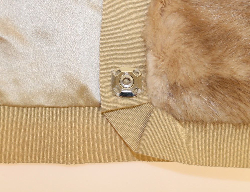 Dolce & Gabbana Exclusive Beige MINK Fur Scarf Women's Wrap Size ONE SIZE - 4 Thumbnail