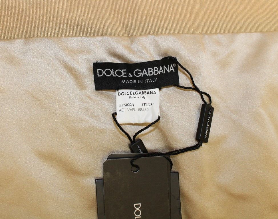 Dolce & Gabbana Exclusive Beige MINK Fur Scarf Women's Wrap Size ONE SIZE - 6 Thumbnail