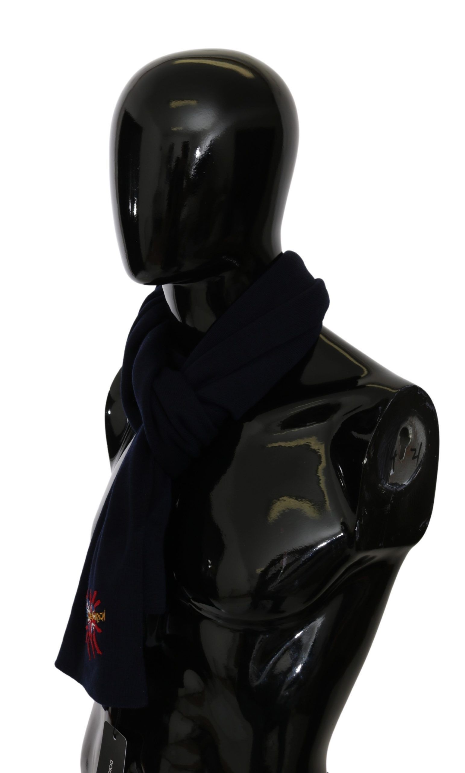 Dolce & Gabbana Elegant Virgin Wool Men's Men's Scarf Size ONE SIZE - 4 Thumbnail