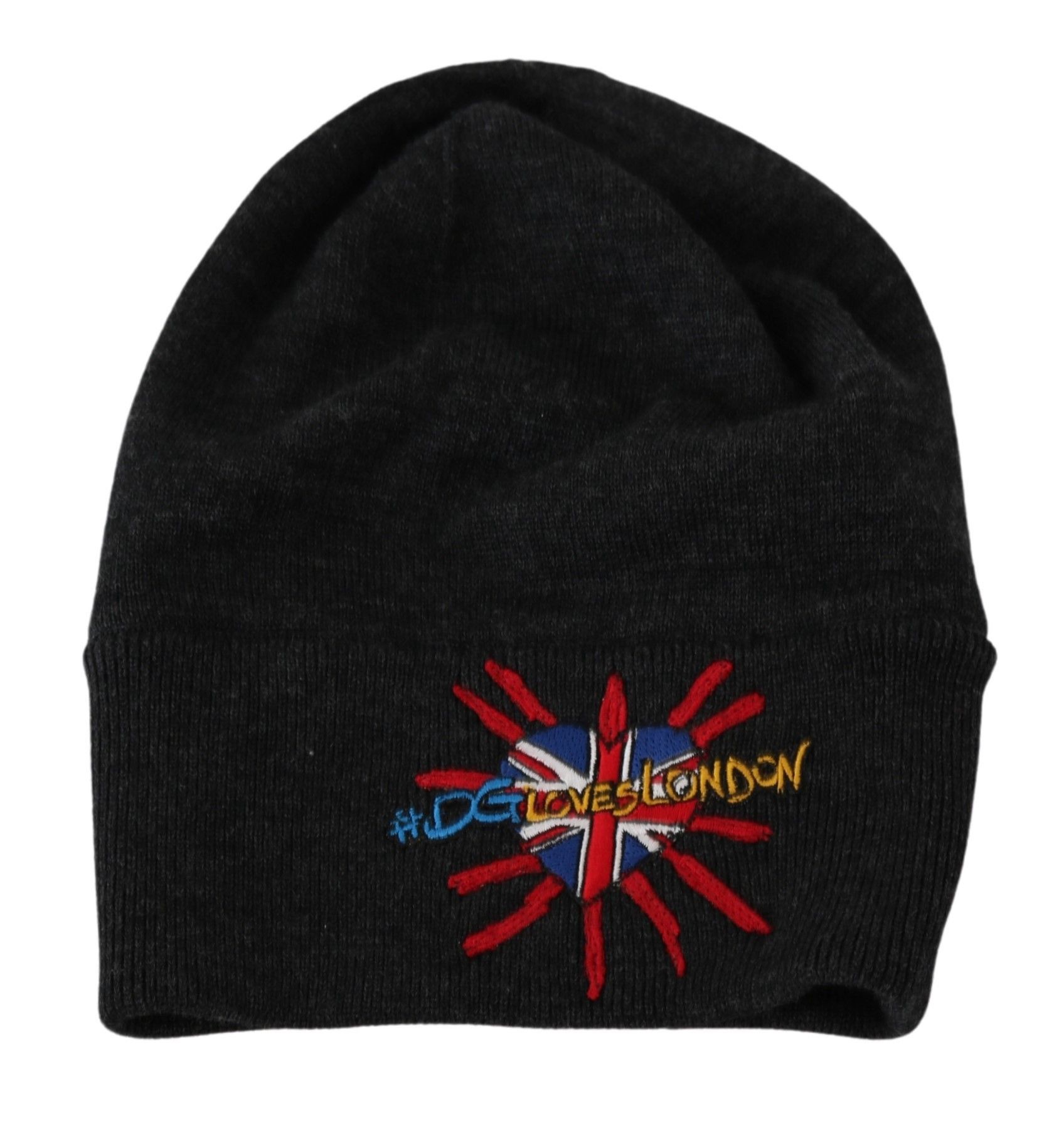 Dolce & Gabbana Chic Gray Beanie with Exclusive Men's Embroidery Size ONE SIZE - 3 Thumbnail