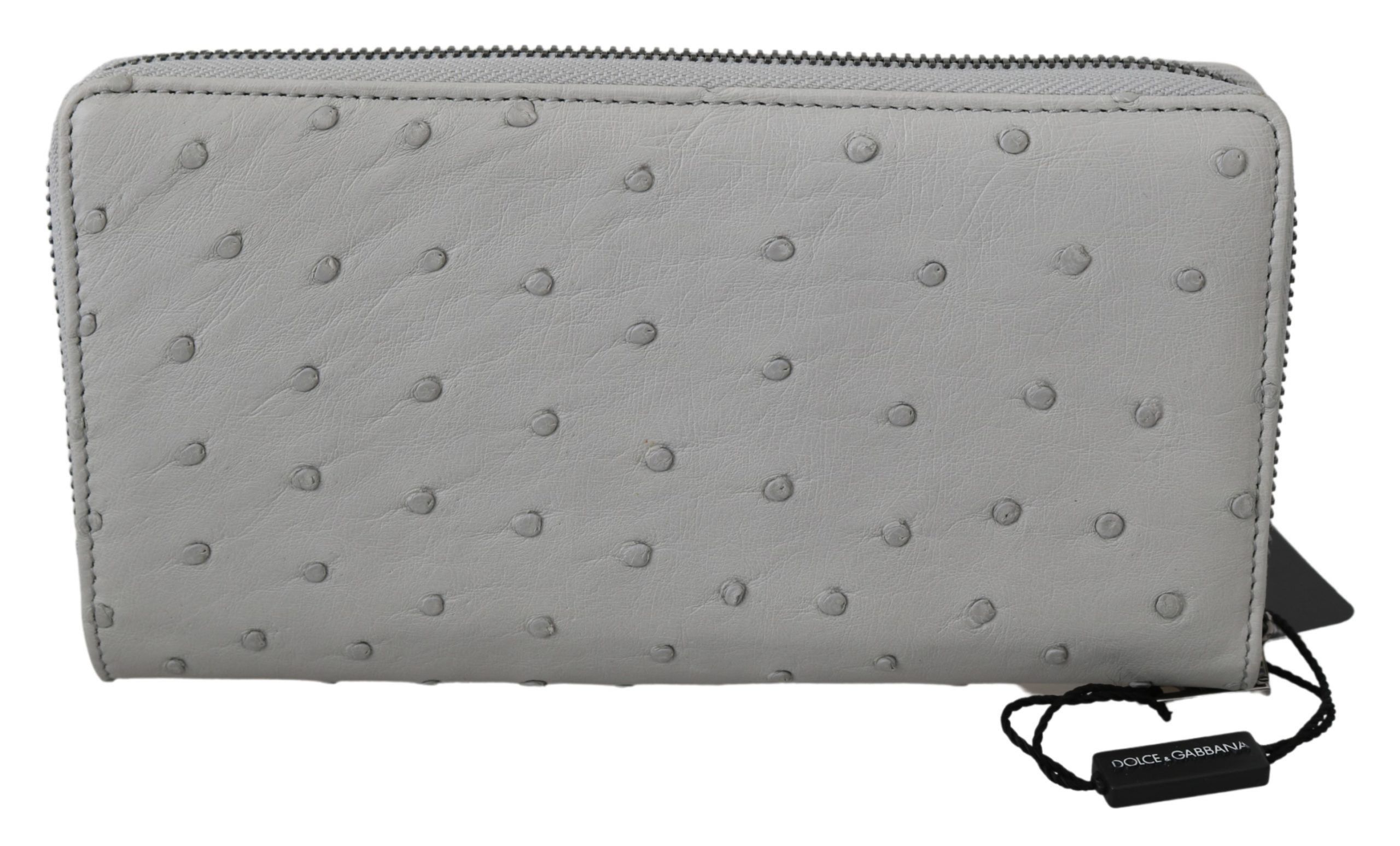 Dolce & Gabbana Elegant Ostrich Leather Continental Men's Wallet Size ONE SIZE - 2 Thumbnail