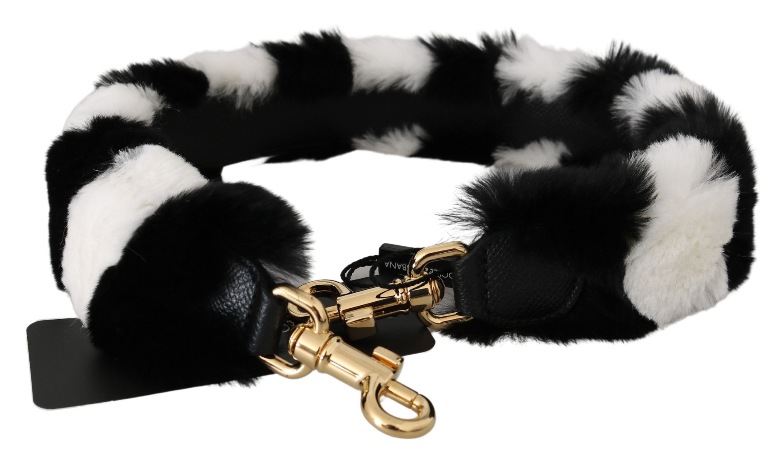 Dolce & Gabbana Elegant Fur Shoulder Strap Women's Accessory Size ONE SIZE - 2 Thumbnail