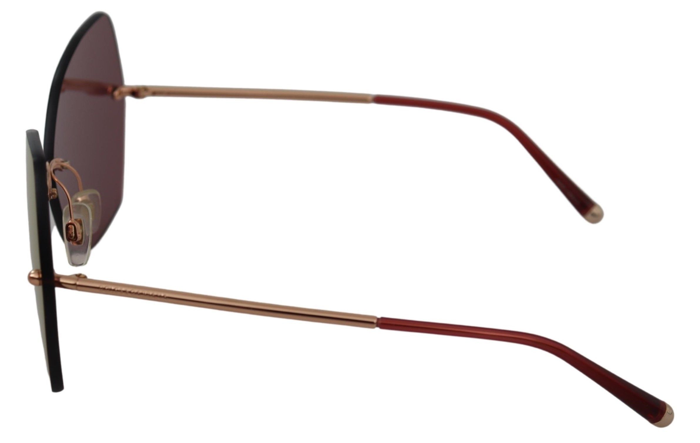 Dolce & Gabbana Chic Red 100% UV Protection Women's Sunglasses Size ONE SIZE - 2 Thumbnail