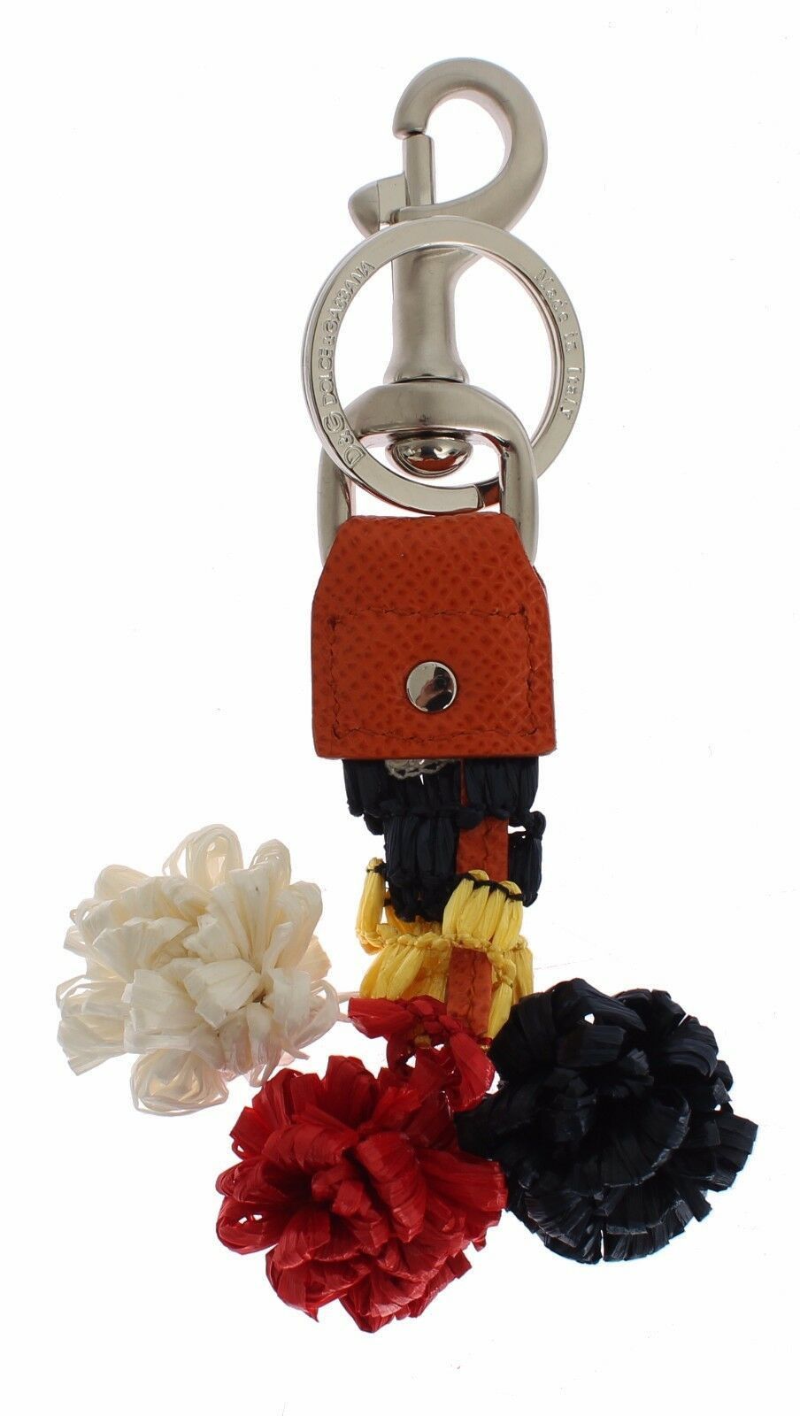 Dolce & Gabbana Sicilian Raffia Charm Women's Keyring Size ONE SIZE - 2 Thumbnail