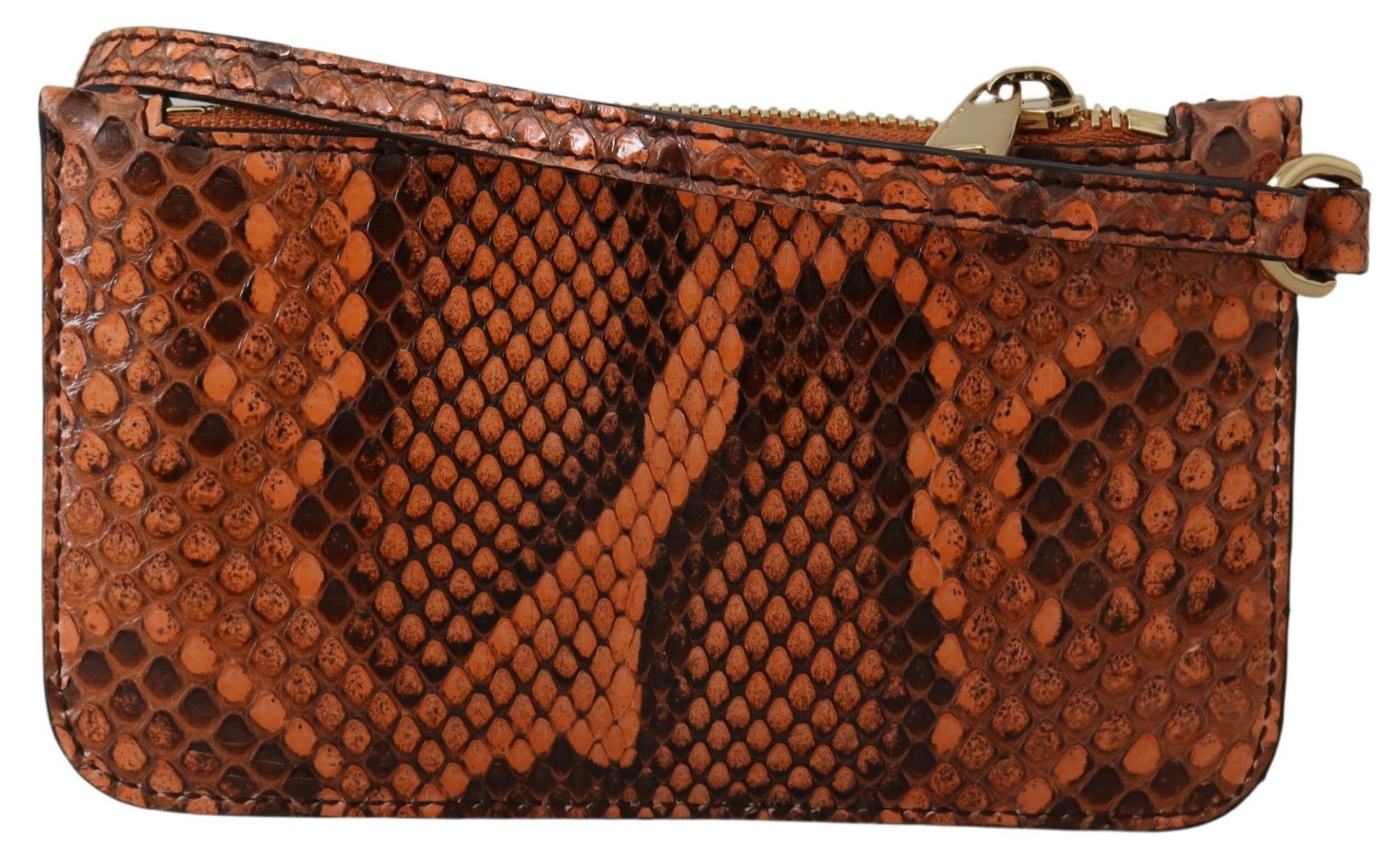 Dolce & Gabbana Elegant Python Patterned Leather Women's Wristlet Size ONE SIZE - 3 Thumbnail