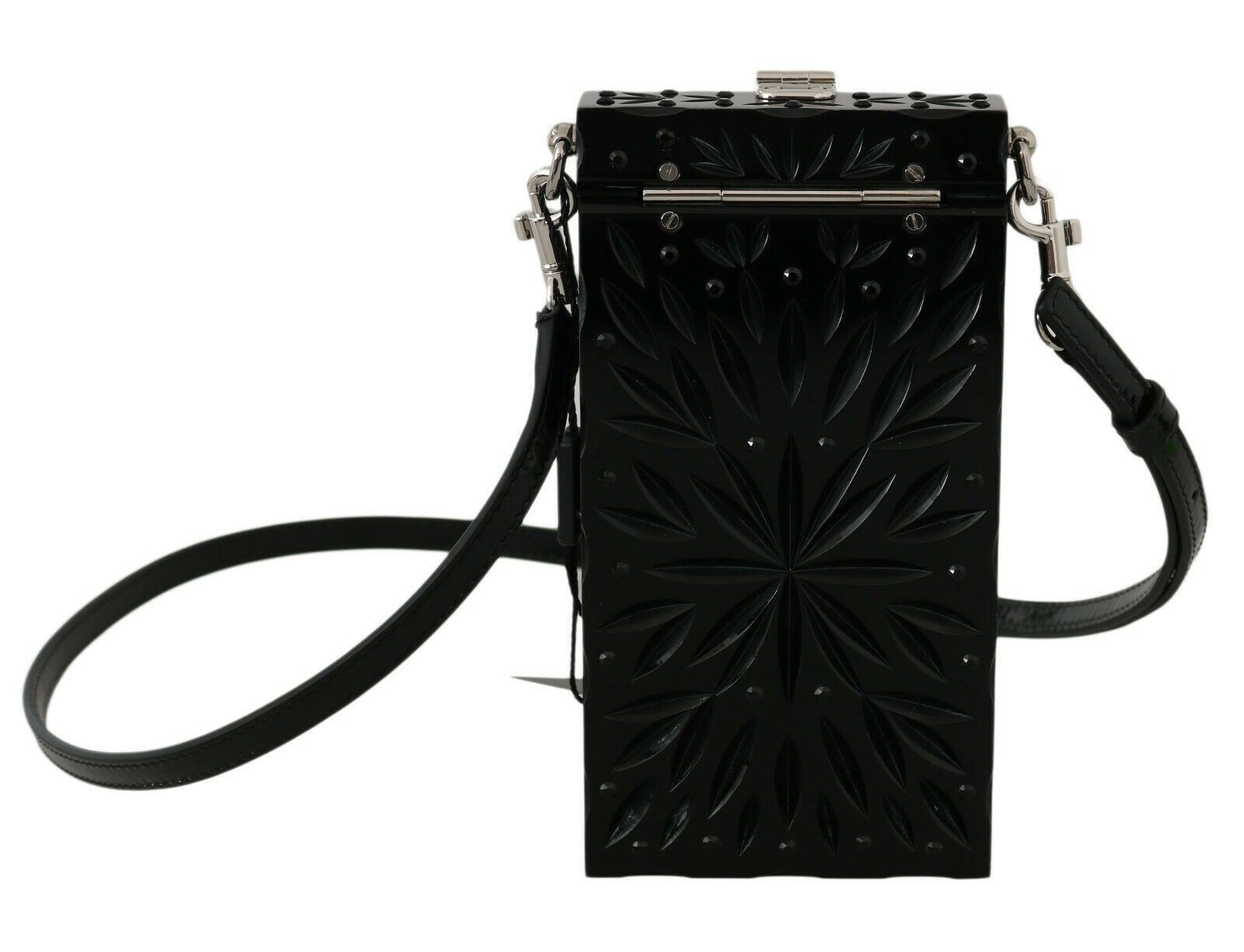 Dolce & Gabbana Exquisite Crystal-Plexi Cigarette Case Women's Holder Size ONE SIZE - 4 Thumbnail