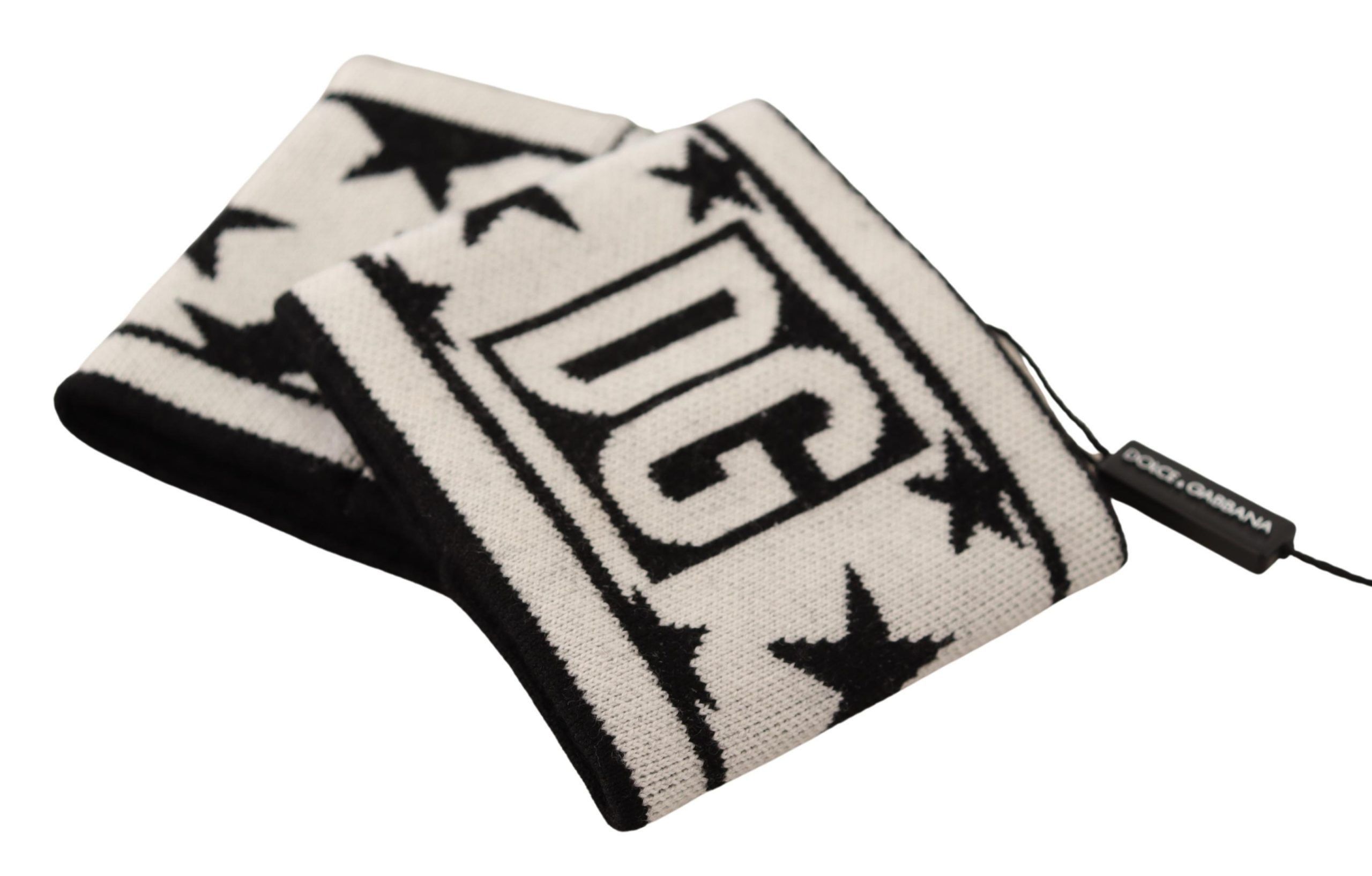 Dolce & Gabbana Elegant Monochrome Wool Wristband Men's Set Size ONE SIZE - 5 Thumbnail