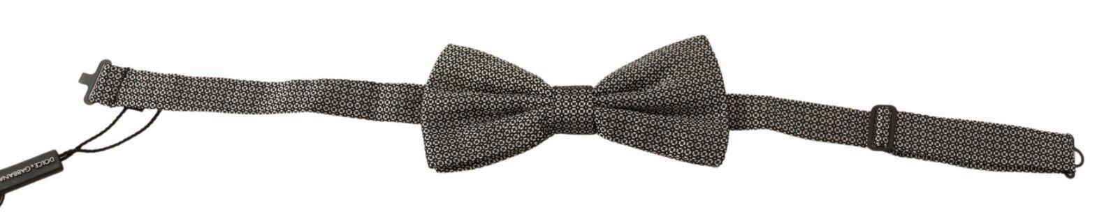 Dolce & Gabbana Elegant Multicolor Silk Bow Men's Tie Size ONE SIZE - 3 Thumbnail