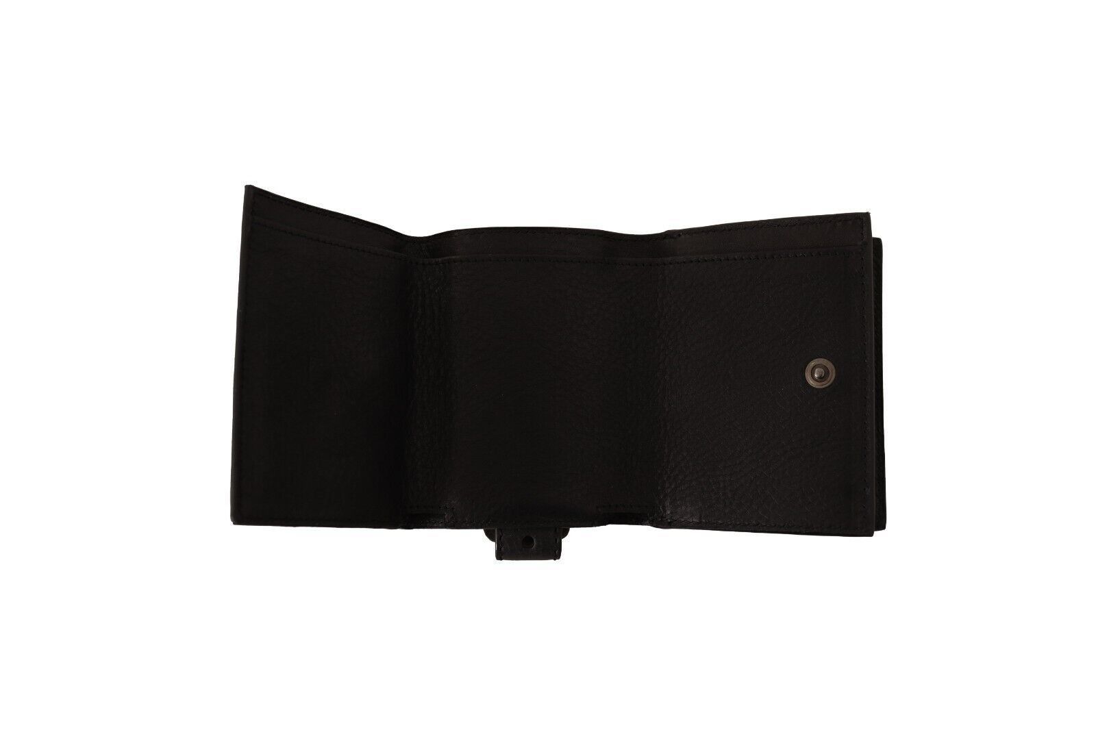 Dolce & Gabbana Elegant Black Leather Trifold Multi Men's Kit Size ONE SIZE - 5 Thumbnail