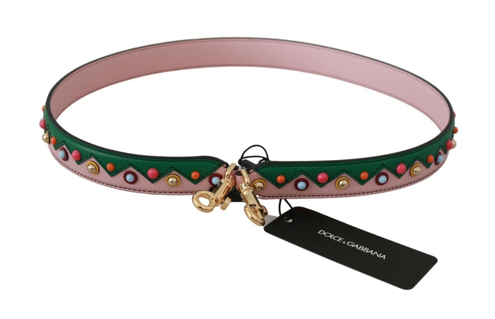 Dolce & Gabbana Elegant Multicolor Leather Shoulder Men's Strap Size ONE SIZE - 3 Thumbnail