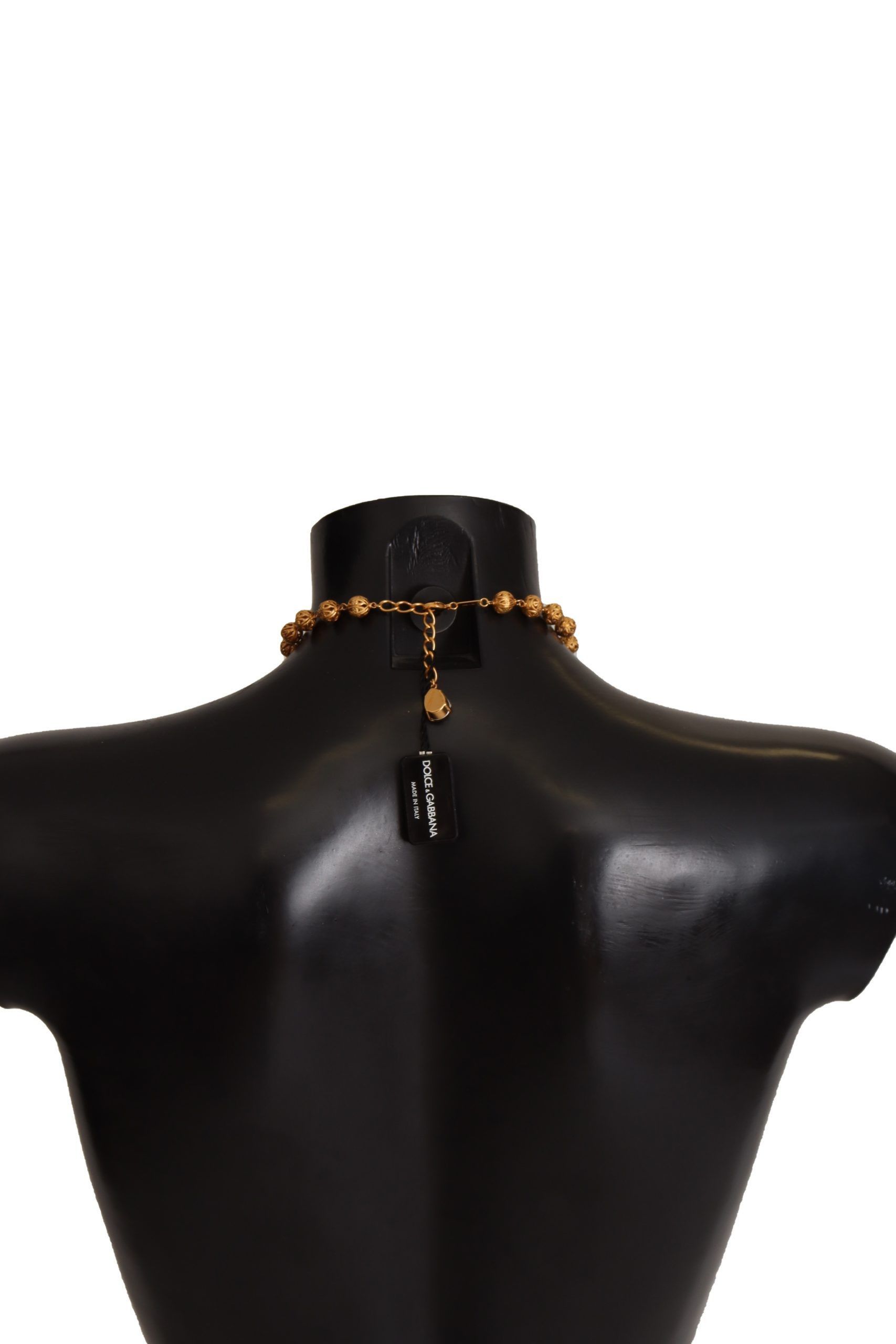 Dolce & Gabbana Multicolor Crystal Statement Women's Necklace Size ONE SIZE - 2 Thumbnail