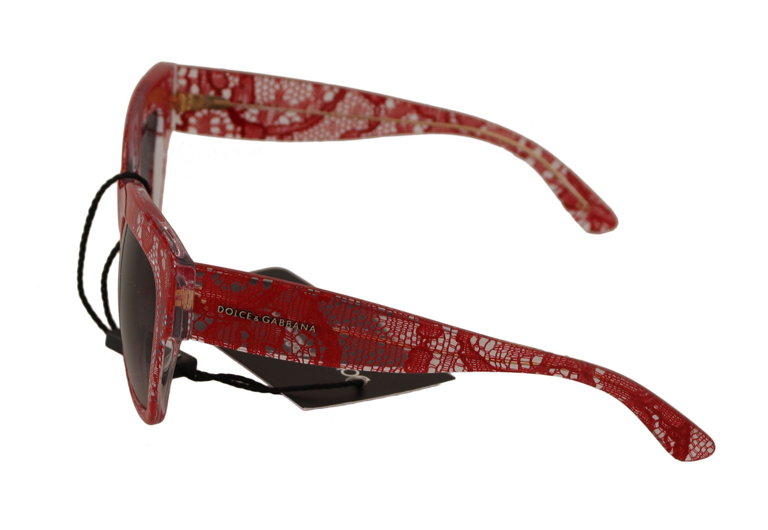 Dolce & Gabbana Elegant Sicilian Lace Insert Women's Sunglasses Size ONE SIZE - 2 Thumbnail