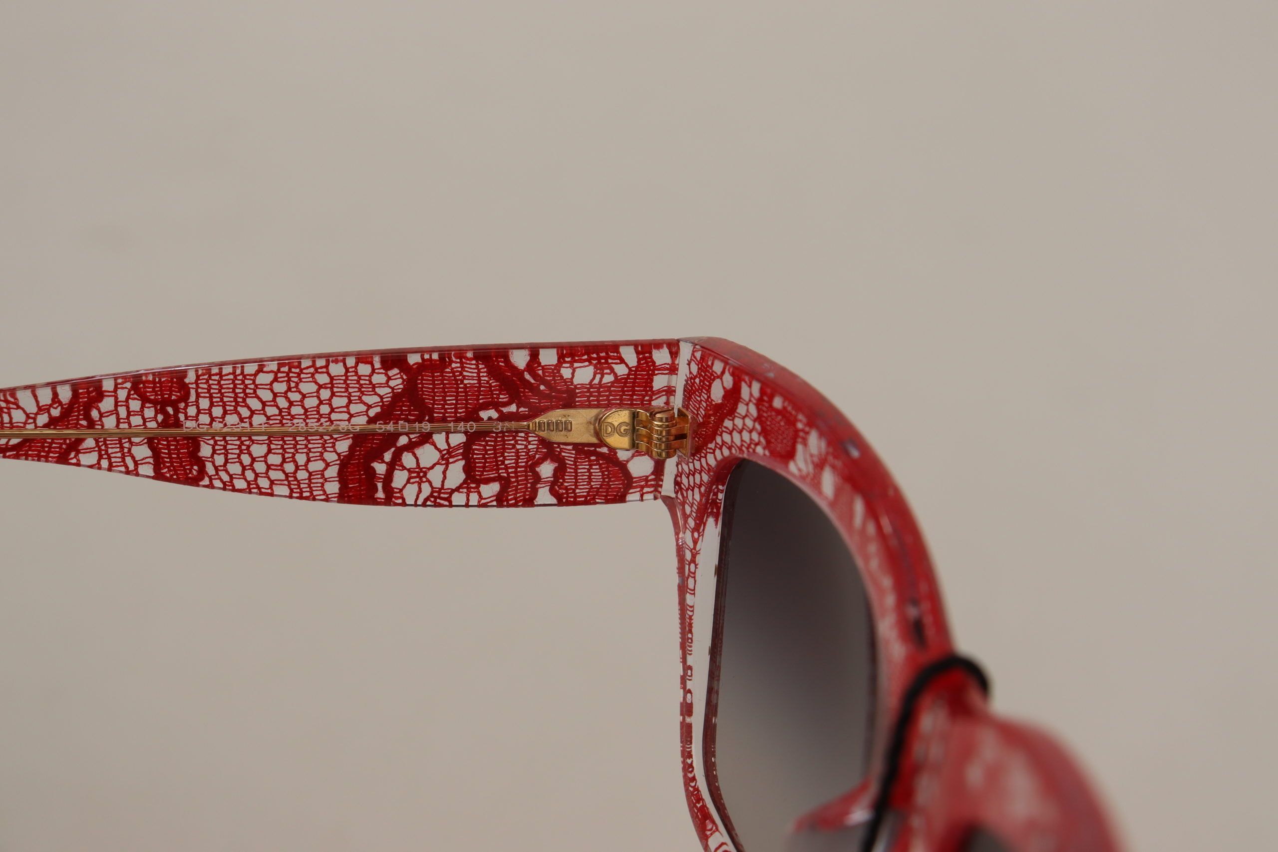 Dolce & Gabbana Elegant Sicilian Lace Insert Women's Sunglasses Size ONE SIZE - 4 Thumbnail