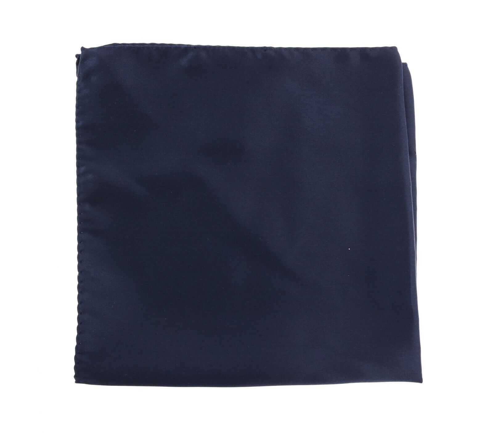 Dolce & Gabbana Elegant Silk Pocket Square in Lustrous Men's Blue Size ONE SIZE - 3 Thumbnail