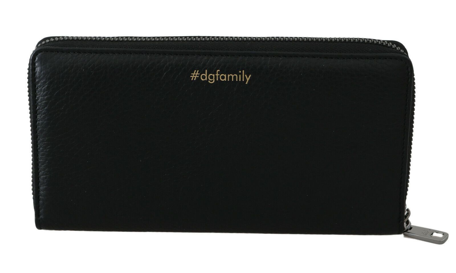 Dolce & Gabbana Elegant Black Leather Zip Men's Wallet Size ONE SIZE - 3 Thumbnail