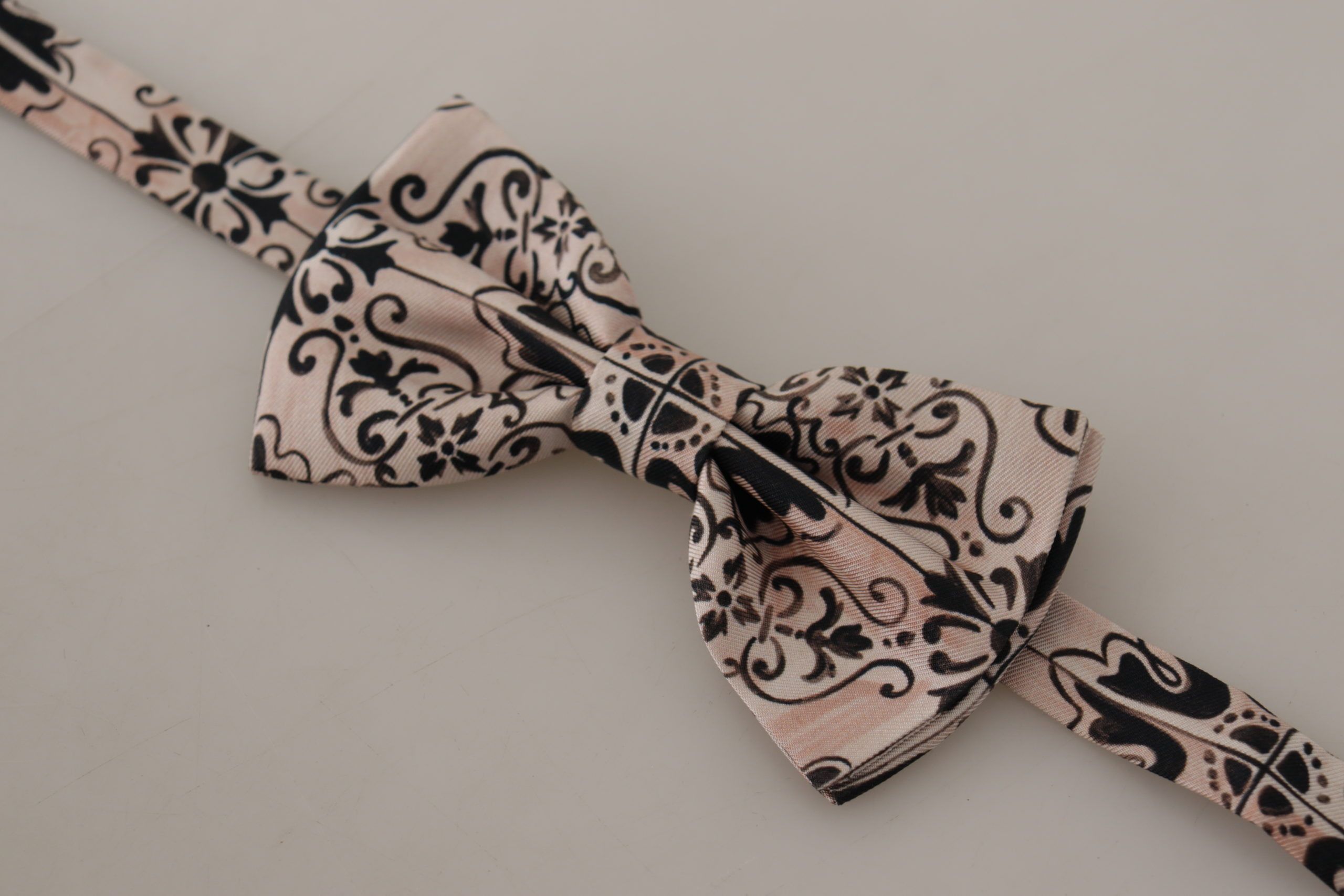 Dolce & Gabbana Elegant Multicolor Silk Bow Men's Tie Size ONE SIZE - 2 Thumbnail