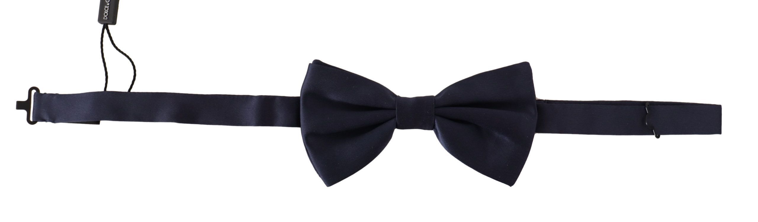 Dolce & Gabbana Stunning Silk Blue Bow Men's Tie Size ONE SIZE - 2 Thumbnail
