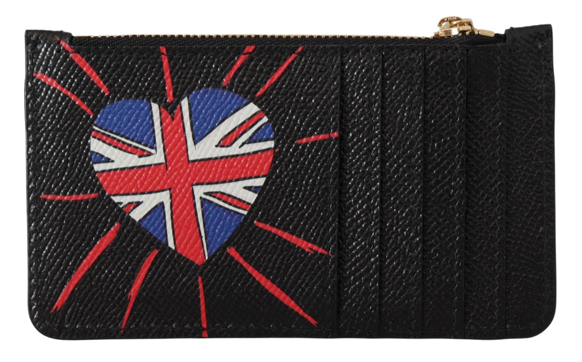 Dolce & Gabbana Elegant Leather Coin Wallet with Zip Women's Closure Size ONE SIZE - 2 Thumbnail