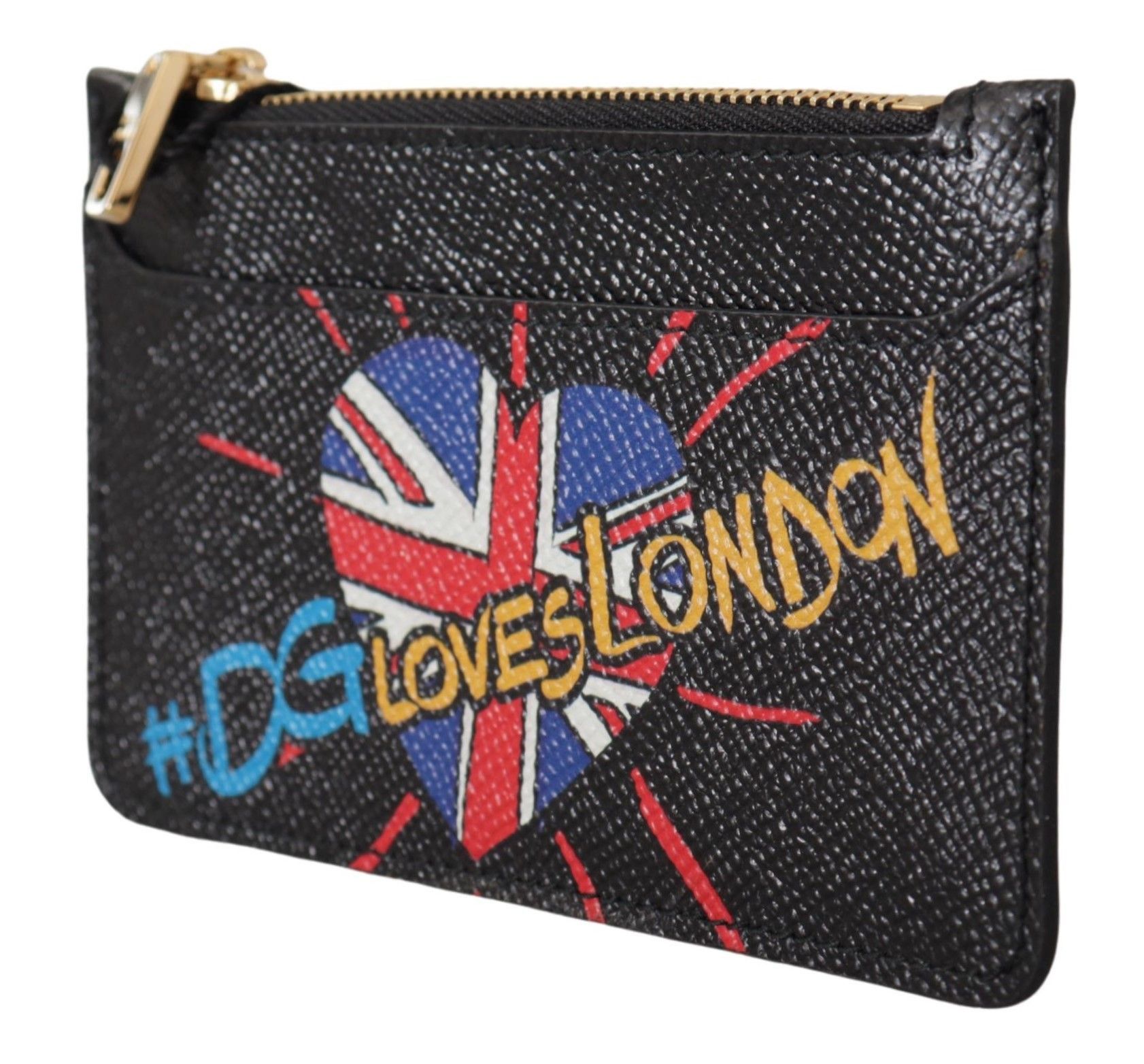 Dolce & Gabbana Elegant Leather Coin Wallet with Zip Women's Closure Size ONE SIZE - 4 Thumbnail