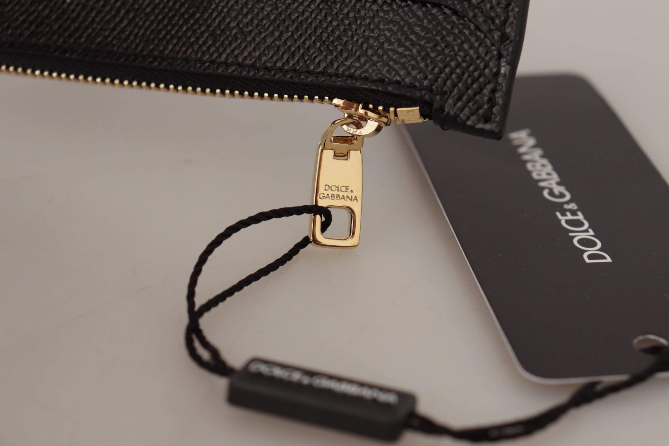Dolce & Gabbana Elegant Leather Coin Wallet with Zip Women's Closure Size ONE SIZE - 5 Thumbnail