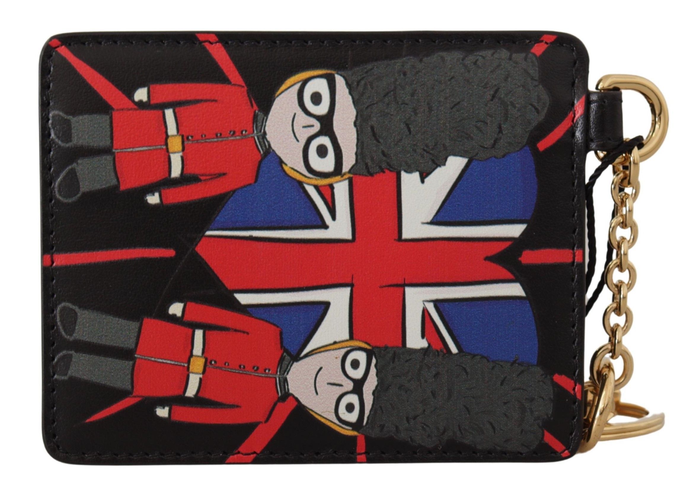 Dolce & Gabbana Elegant Leather Coin Wallet With Women's Keyring Size ONE SIZE - 3 Thumbnail