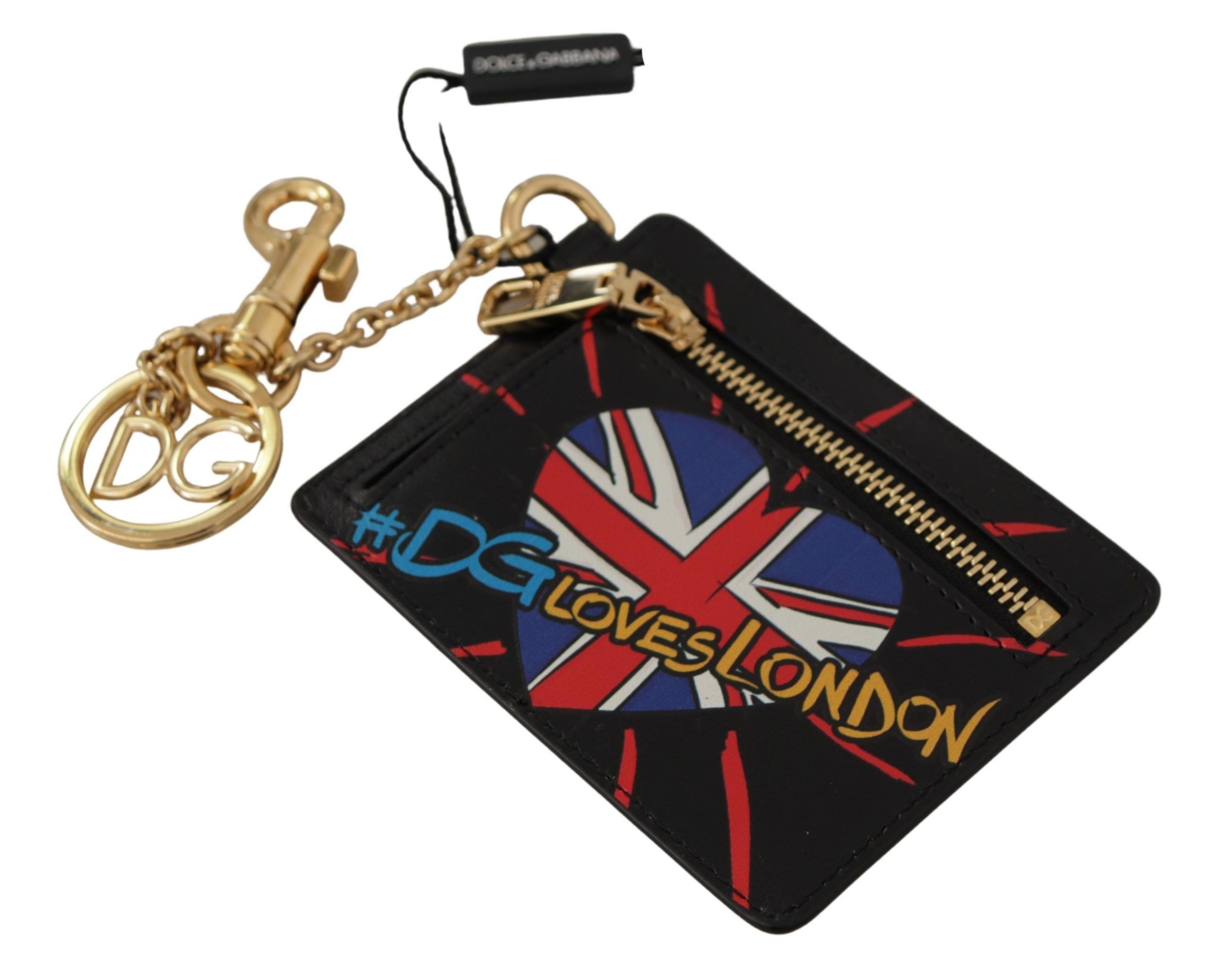 Dolce & Gabbana Elegant Leather Coin Wallet With Women's Keyring Size ONE SIZE - 5 Thumbnail