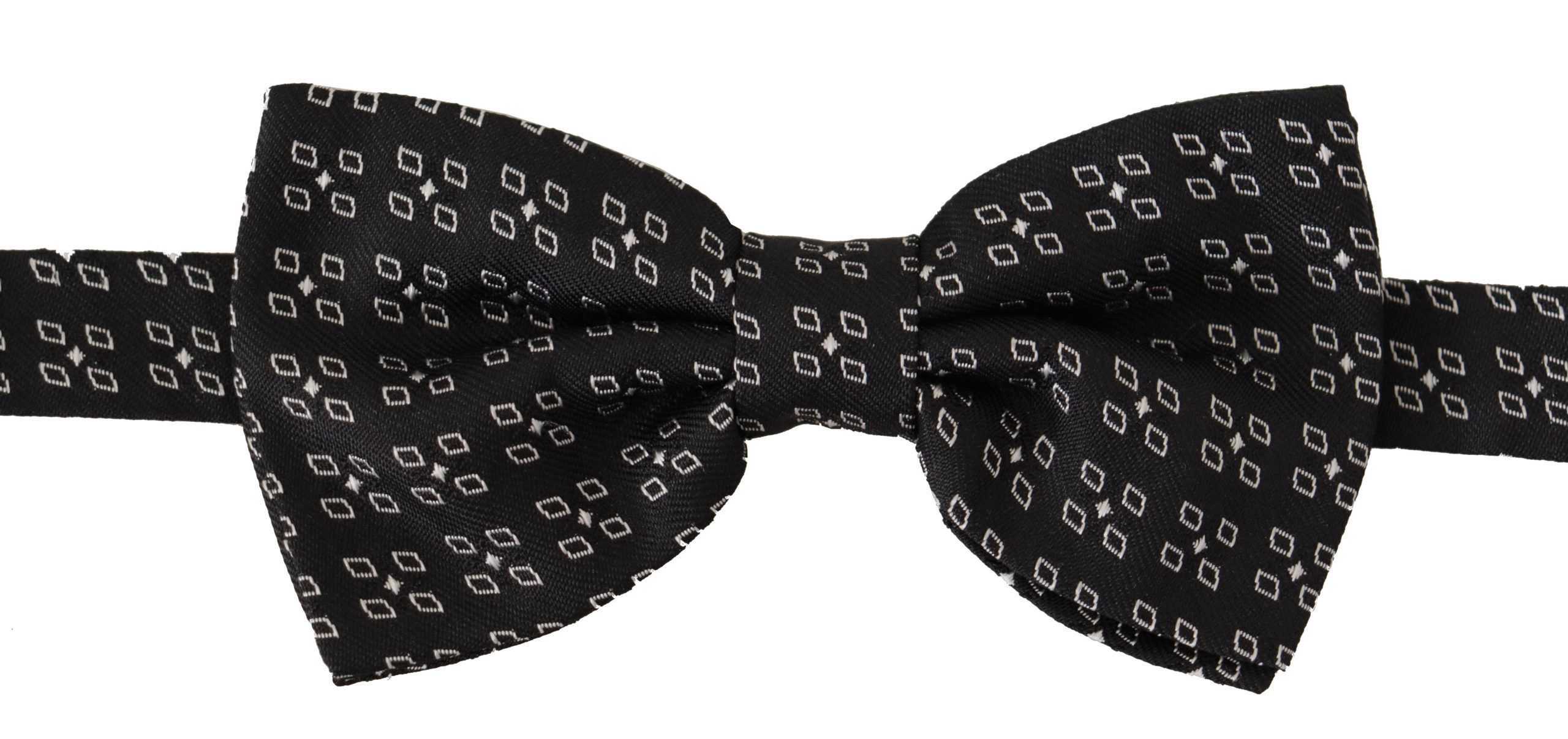 Dolce & Gabbana Elegant Polka Dot Silk Bow Men's Tie Size ONE SIZE - 5 Thumbnail