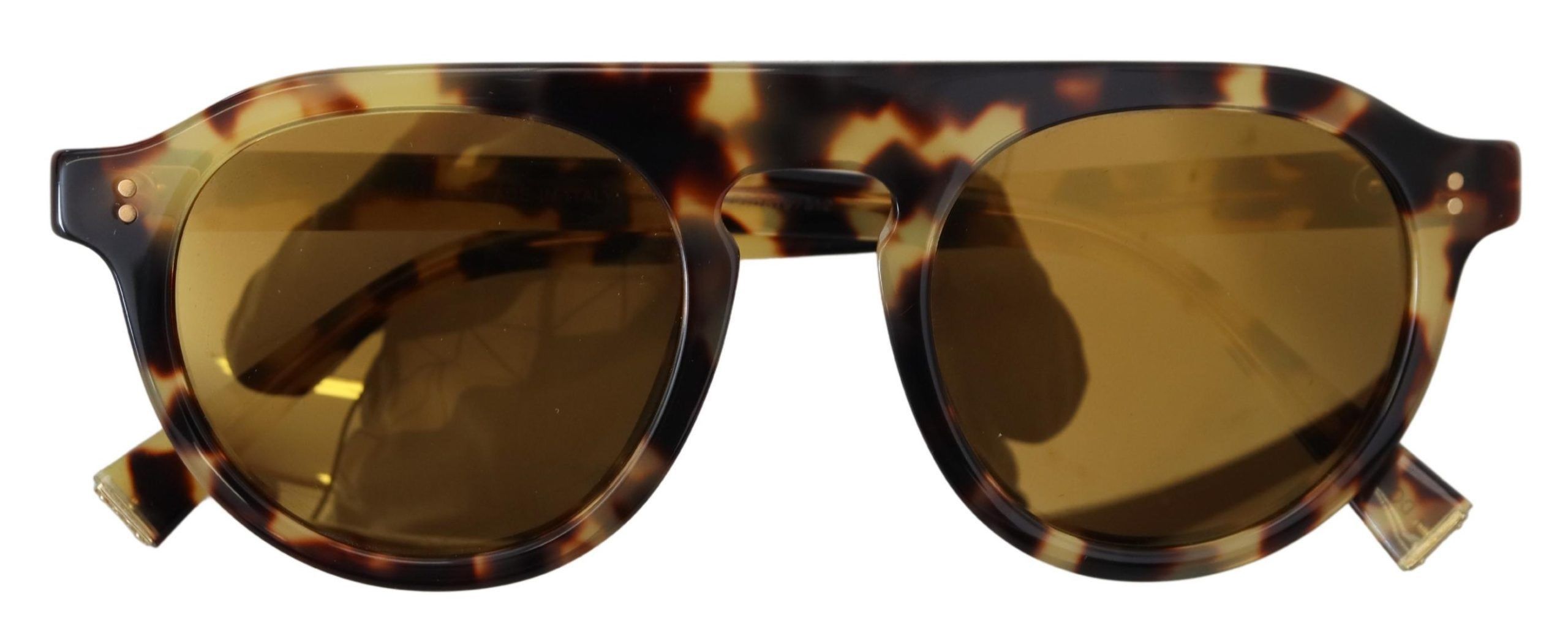 Dolce & Gabbana Chic Tortoiseshell Acetate Women's Sunglasses Size ONE SIZE - 5 Thumbnail