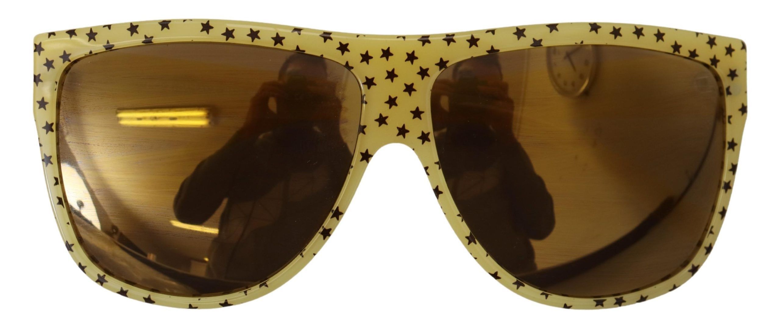 Dolce & Gabbana Stellar Chic Square Sunglasses in Women's Yellow Size ONE SIZE - 6 Thumbnail