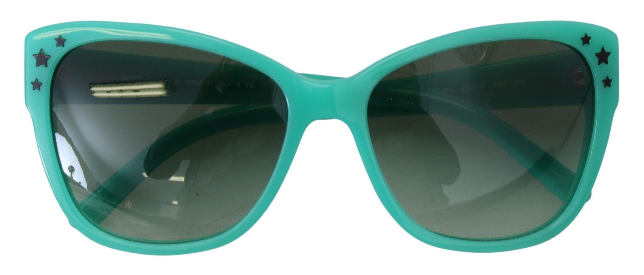 Dolce & Gabbana Enigmatic Star-Patterned Square Women's Sunglasses Size ONE SIZE - 4 Thumbnail
